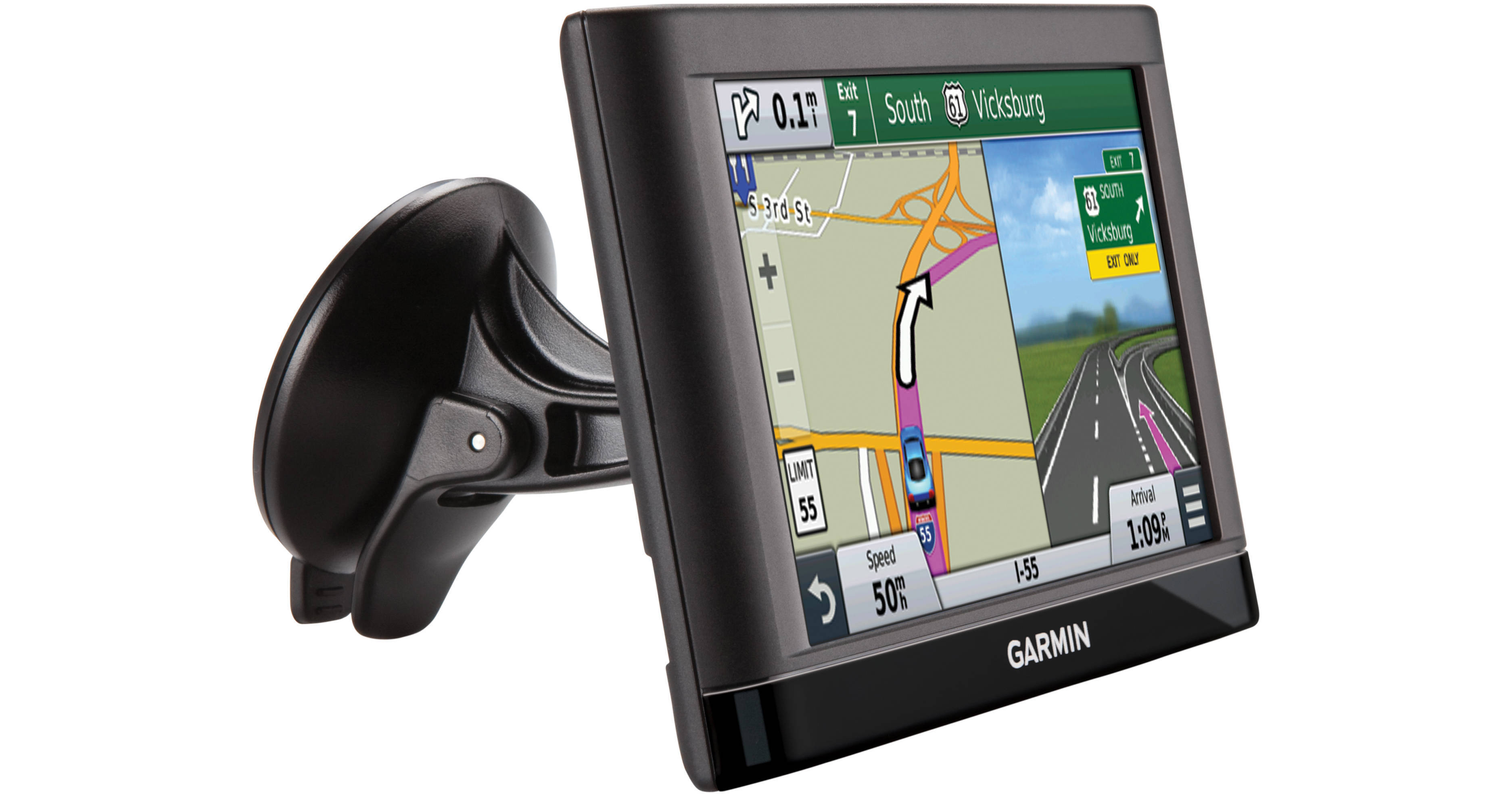 Garmin Nuvi 65 LM GPS With Lower 49 Maps 010-01211-01 B&H Photo