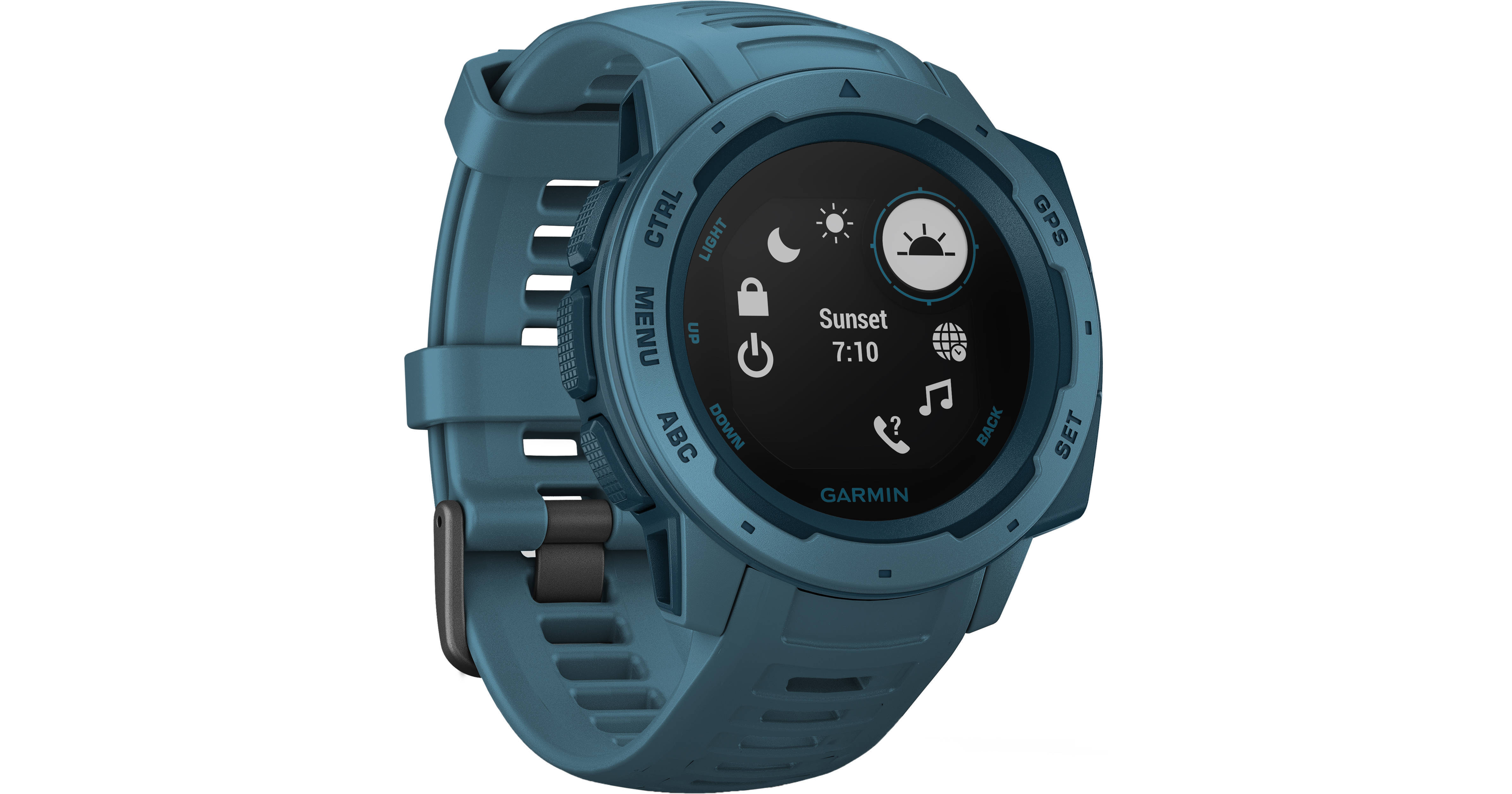 Garmin Instinct Outdoor GPS Watch (Lakeside Blue) 010-02064-04
