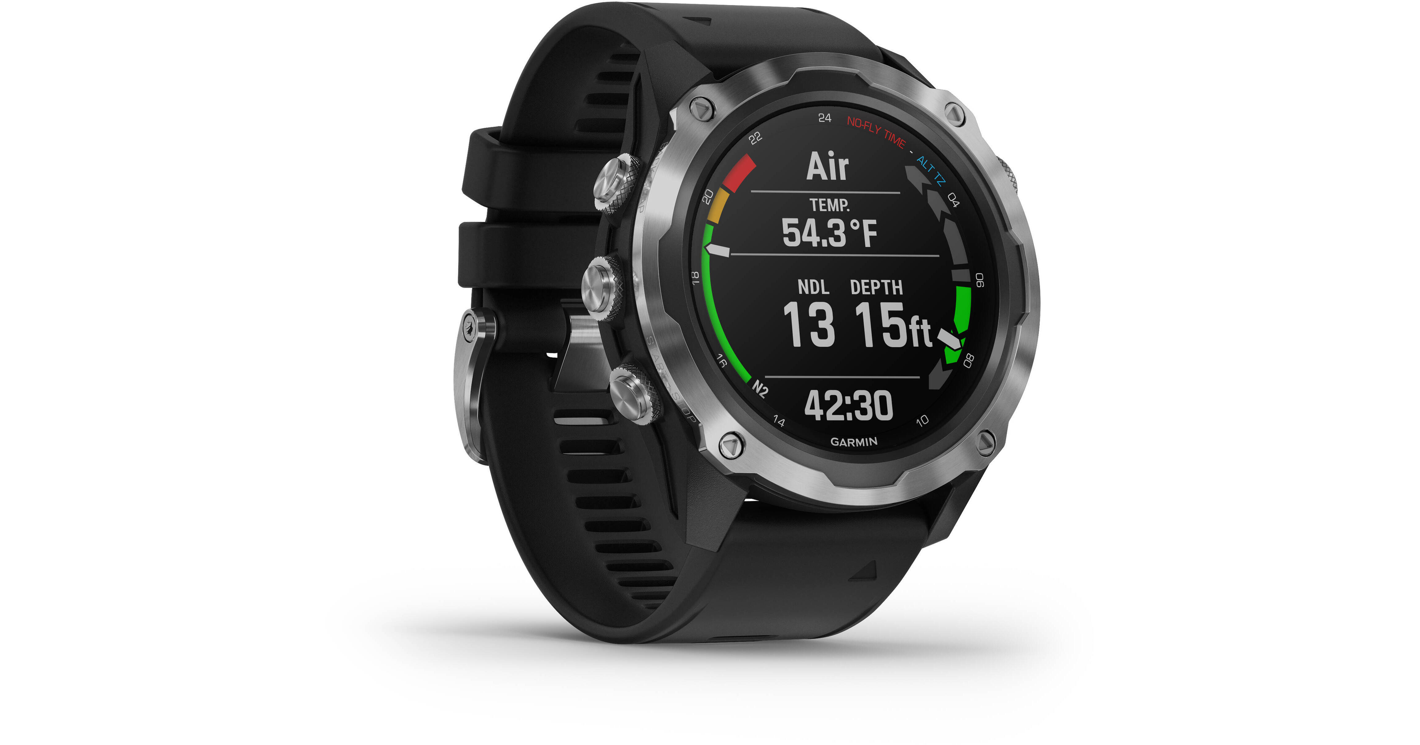 Garmin Descent Mk2 GPS Diving Smartwatch 010-02132-00 B&H Photo