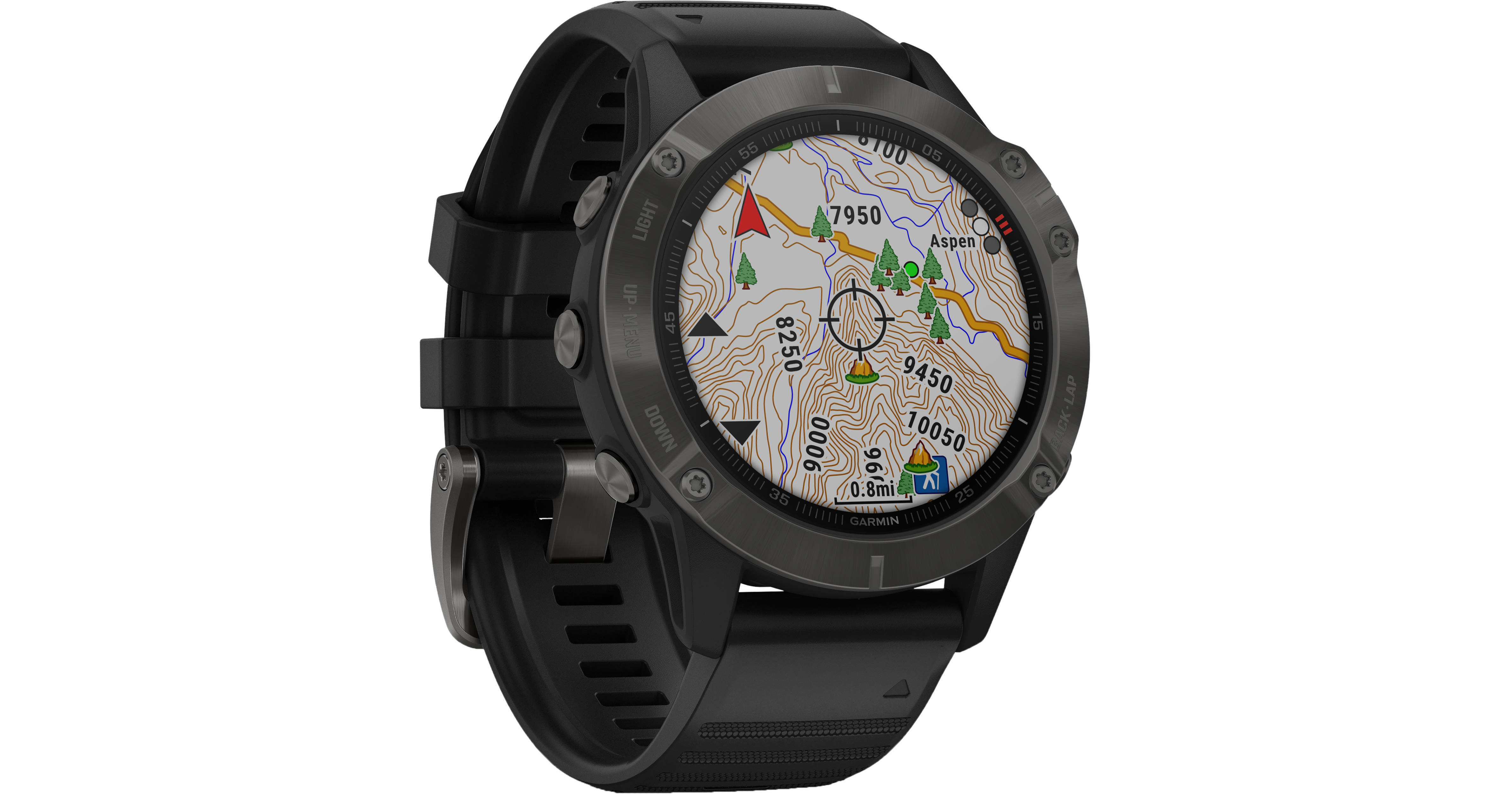 Garmin fenix 6 Multisport GPS Smartwatch 010-02158-10 B&H Photo