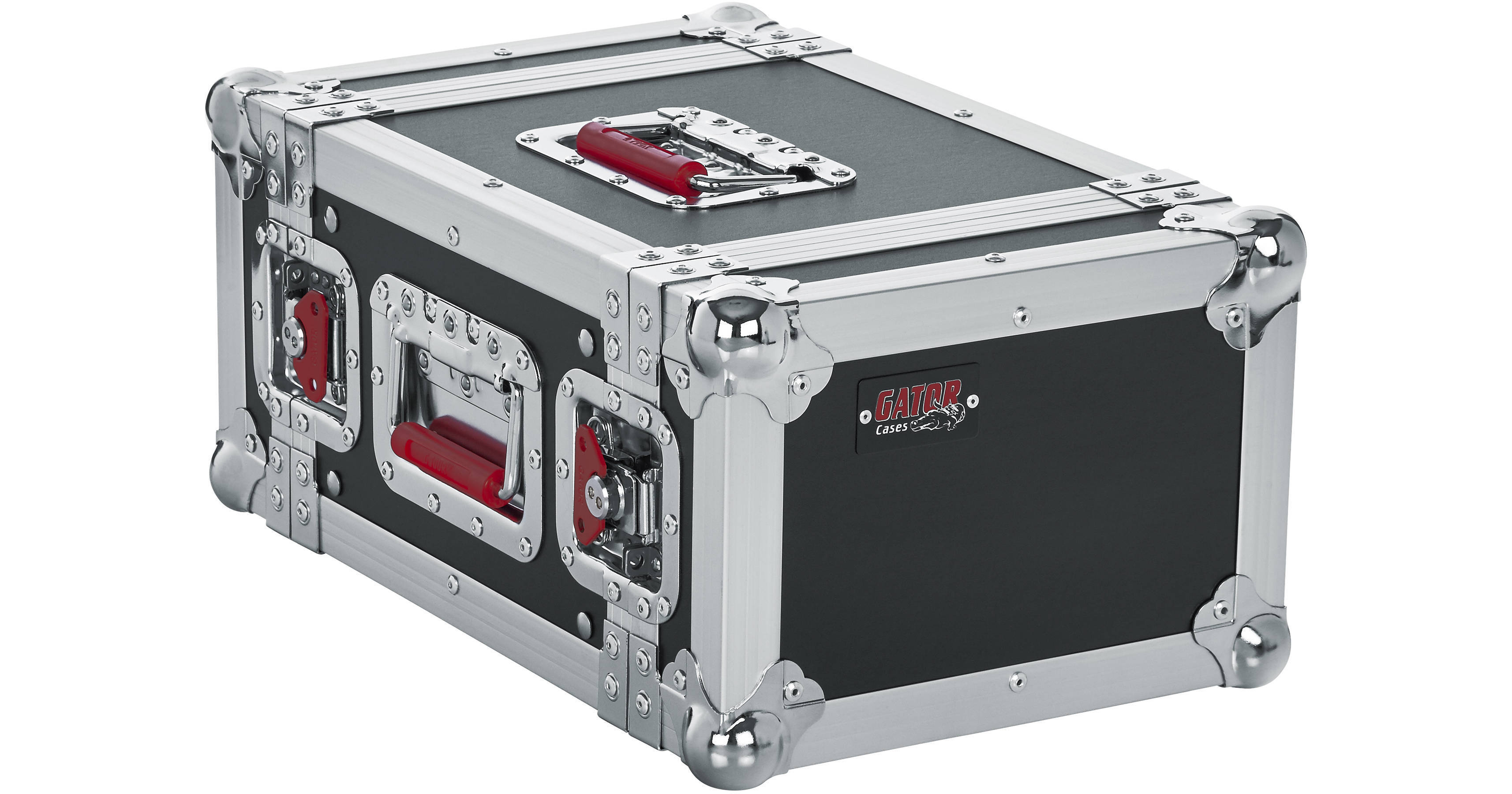Gator 4U G-Tour-Style ATA Wood Flight Half Rack Case G-TOUR 4UHR