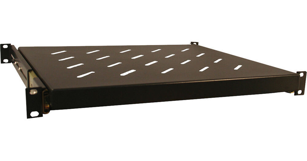 Gator Rackworks 1U Vented Sliding Rack Shelf GRW-SHELF1SLD B&H