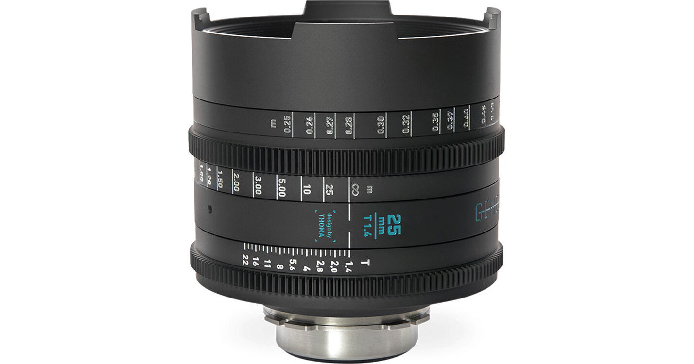 Gecko Cam G35 25mm T1.4 PLマウント シネマレンズ GECKO-CAM Genesis G35 25mm T1.4 Cine Lens (F Mount) GEN.35025.2F