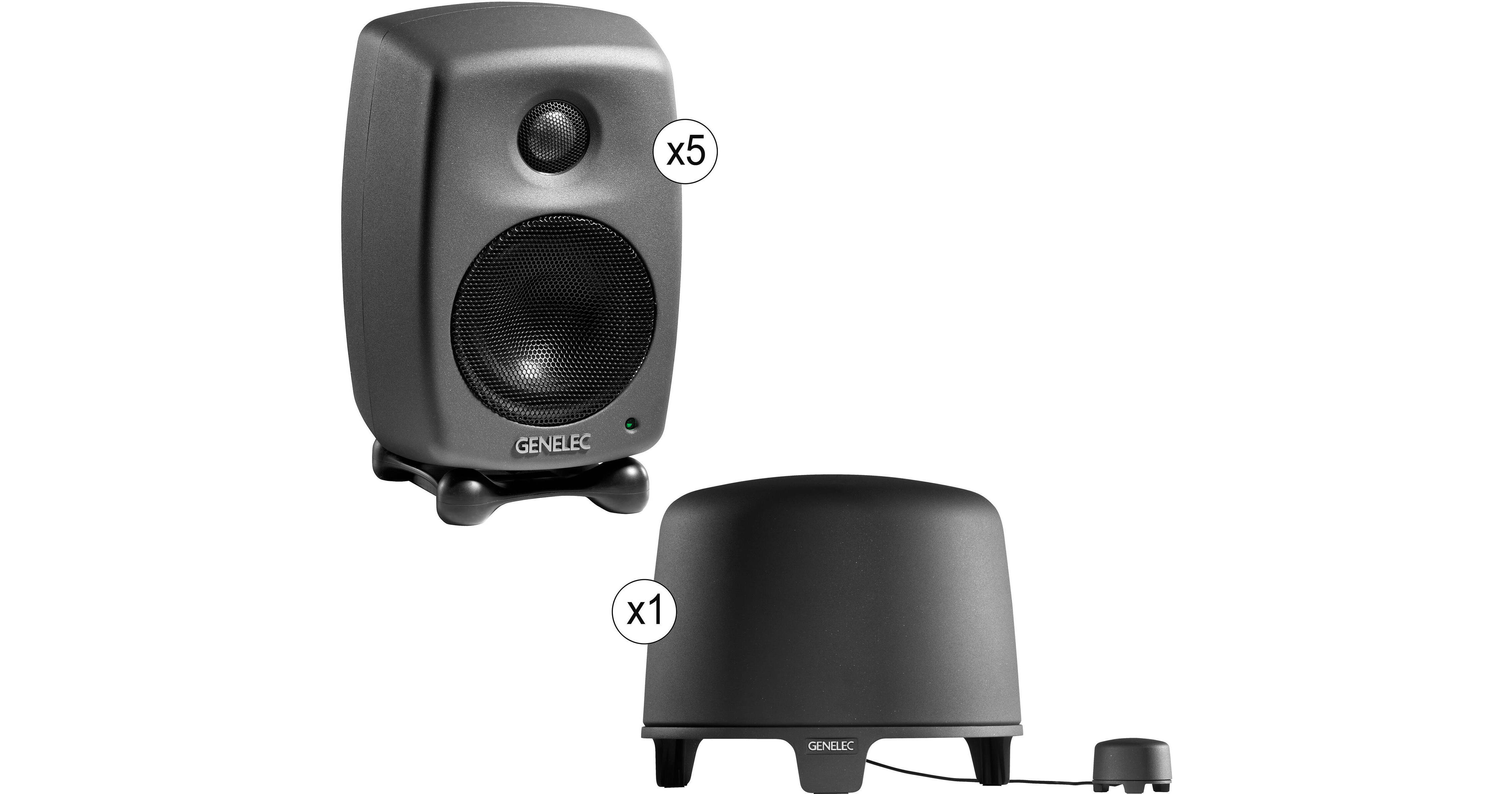 Genelec 5.1 Surround Sound System 8010 SURROUNDPAK B&H Photo