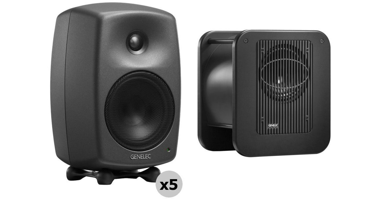 Genelec 8030.LSE PowerPak Plus 5.1 8030.LSE POWER PAK PLUS B&H