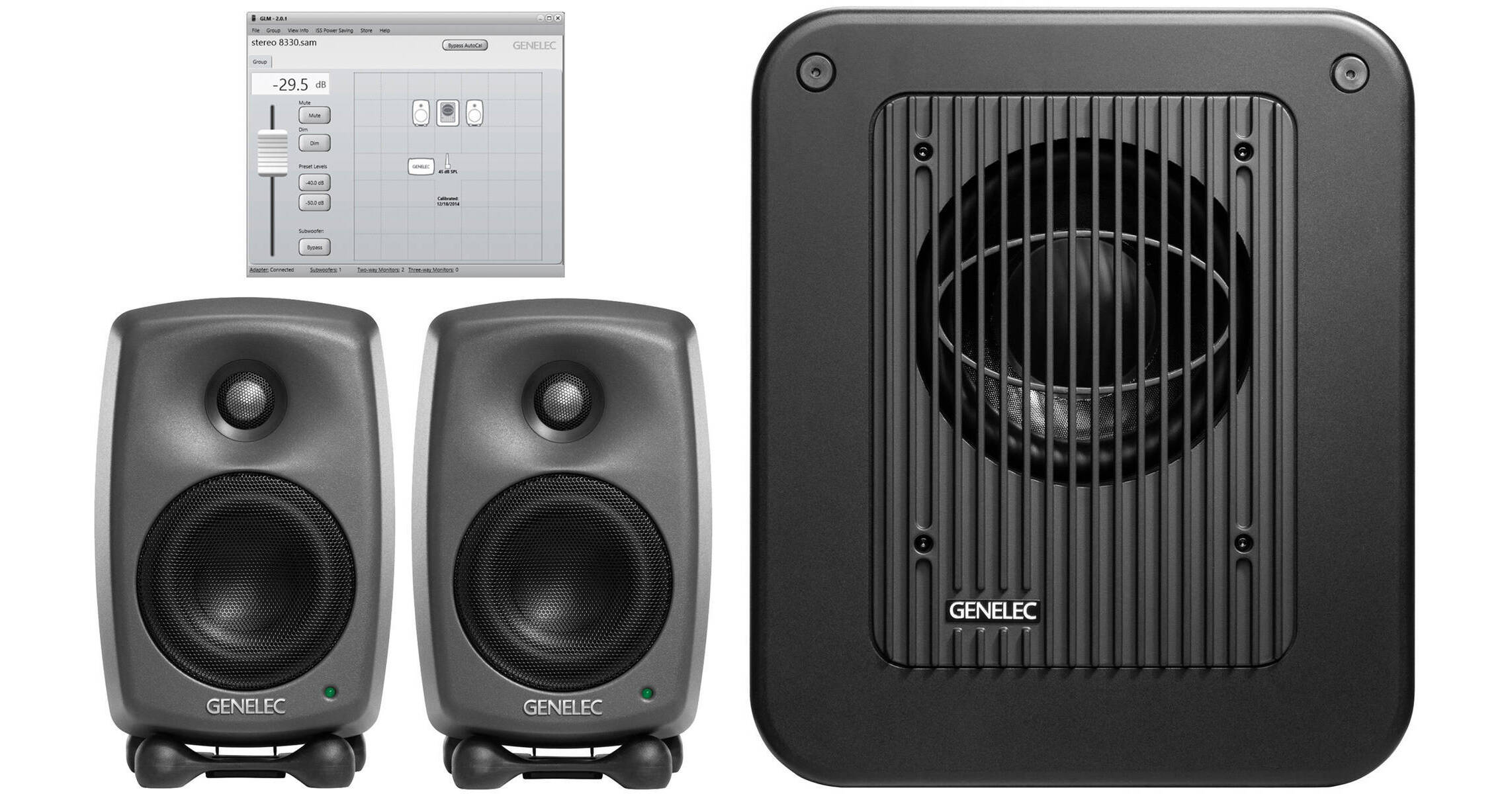Genelec 8320.LSE Tri SAM Two 8320A/One 7350A 8320.LSE TRI SAM