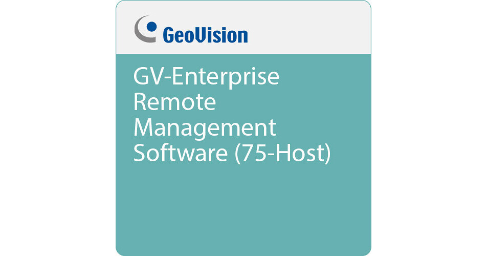 GeoVision GV-Enterprise Remote Management Software 270-EP075-000