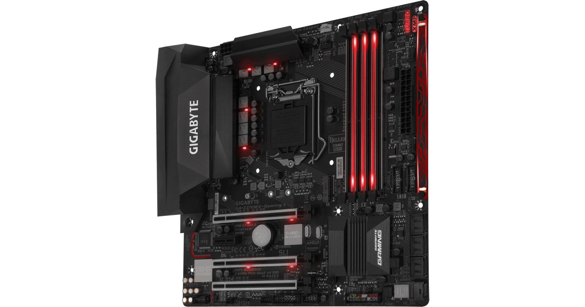 Gigabyte GA-Z270MX-Gaming 5 Intel Z270 Micro ATX GAZ270MXGAMING5