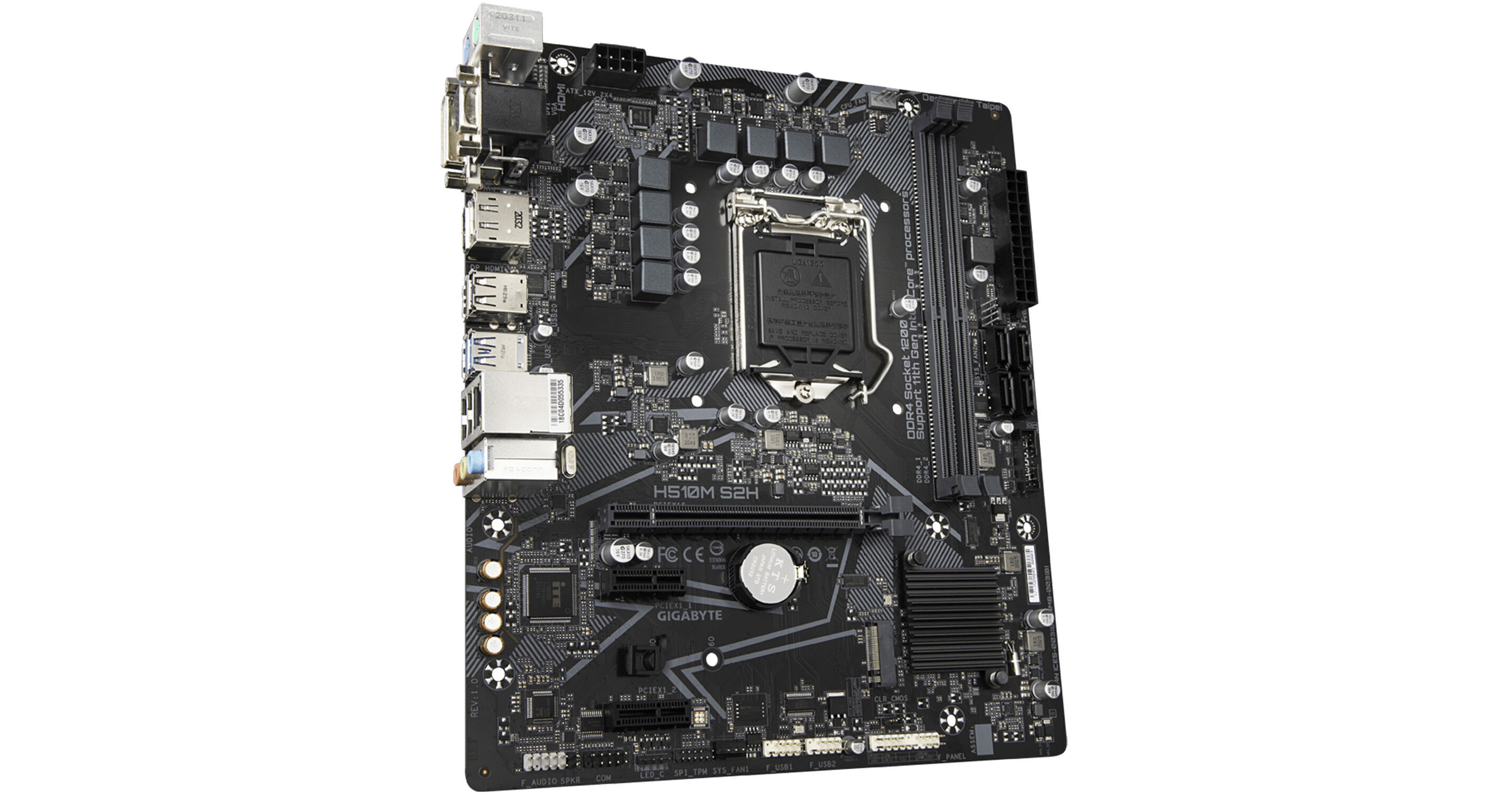 Gigabyte H510M S2H LGA 1200 Micro-ATX Motherboard H510M S2H B&H