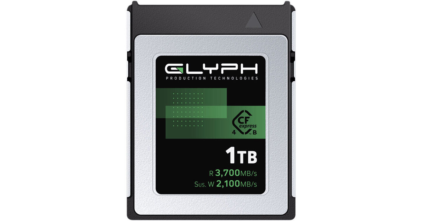 Glyph Technologies 1TB Capture+ CFexpress 4.0 Type B CPCFB1000