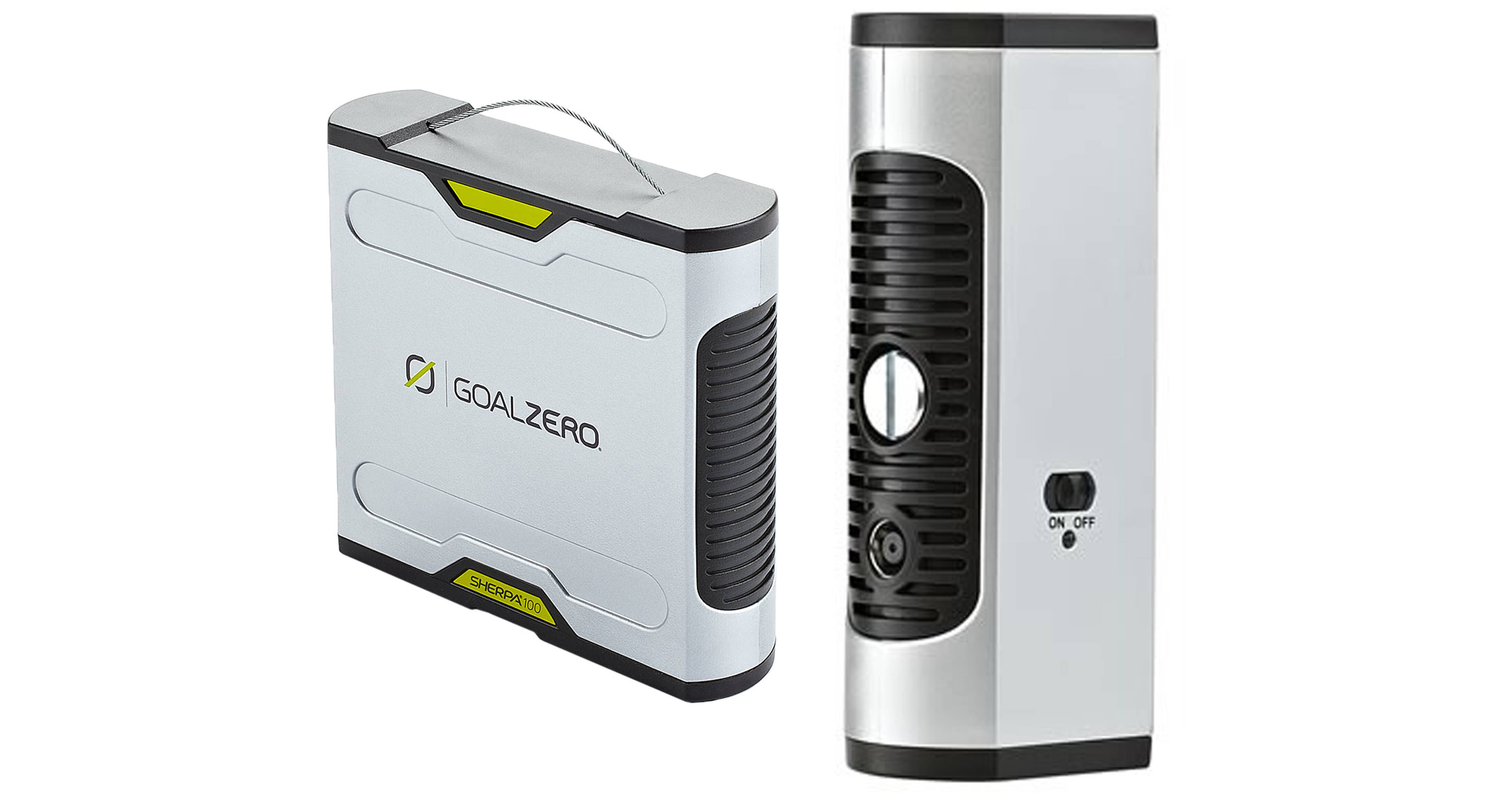 GOAL ZERO Sherpa 100 Power Pack with 110 Volt Inverter Kit 42009