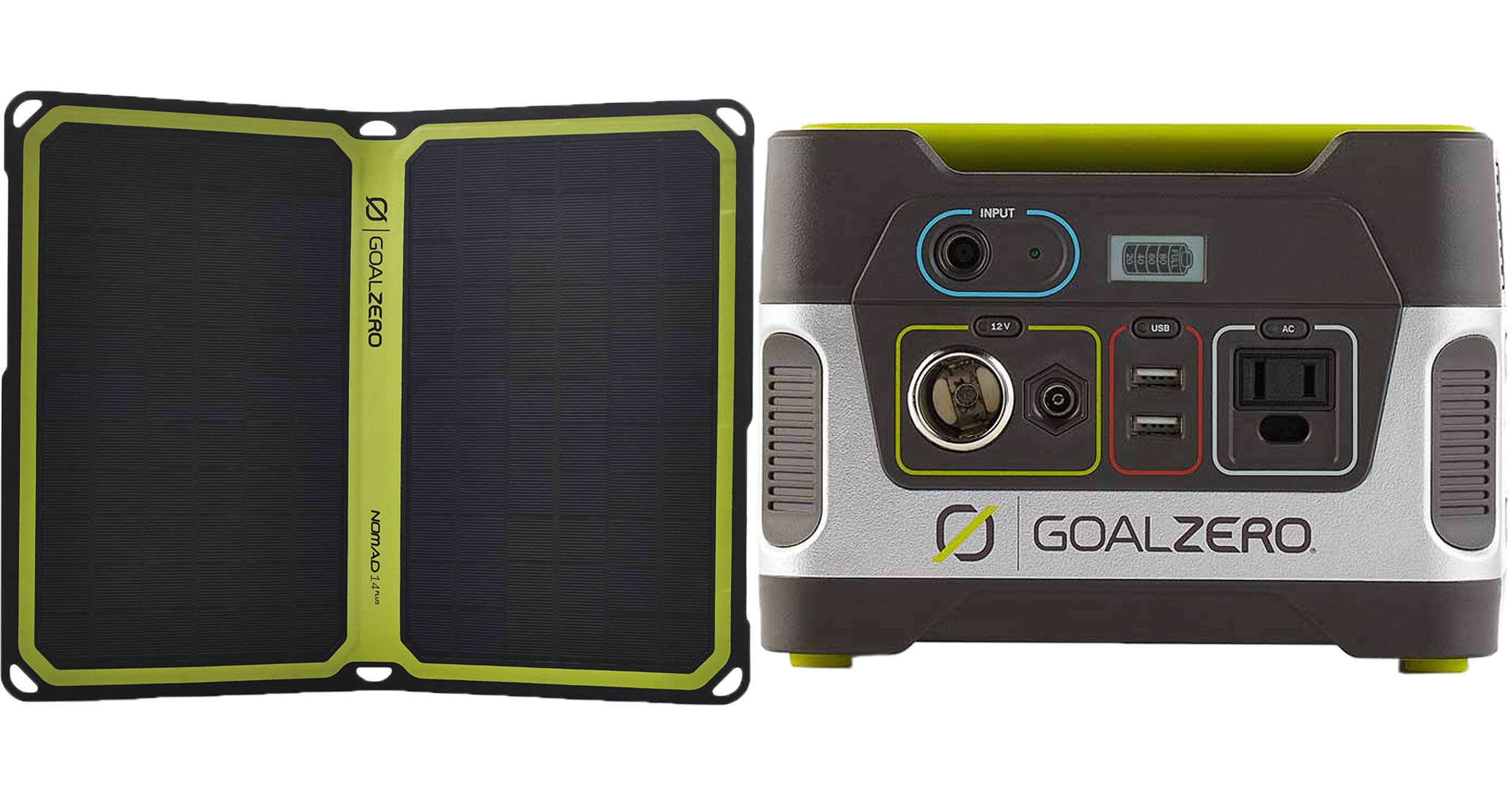 GOAL ZERO Yeti 150 Portable Power Station & Nomad 14 Plus 42060