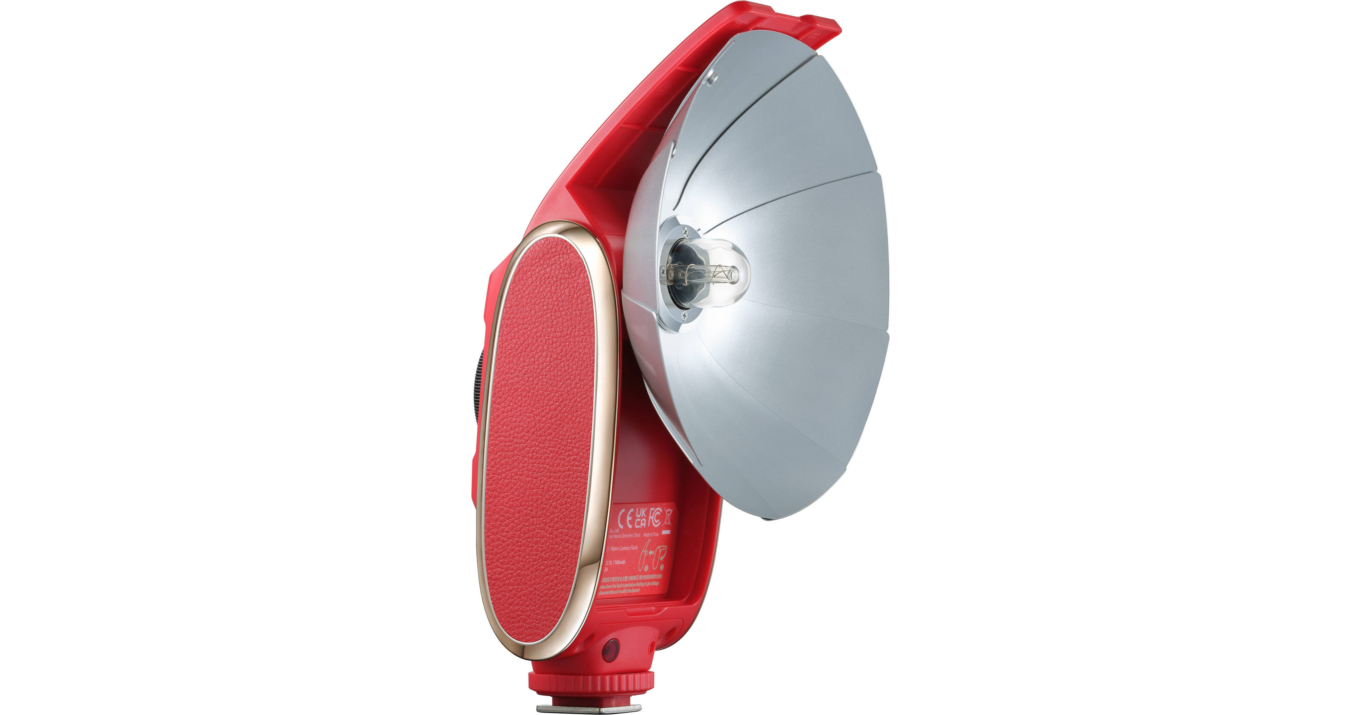 Godox Lux Senior Retro Camera Flash (Red) LUX SENIOR RED B&H