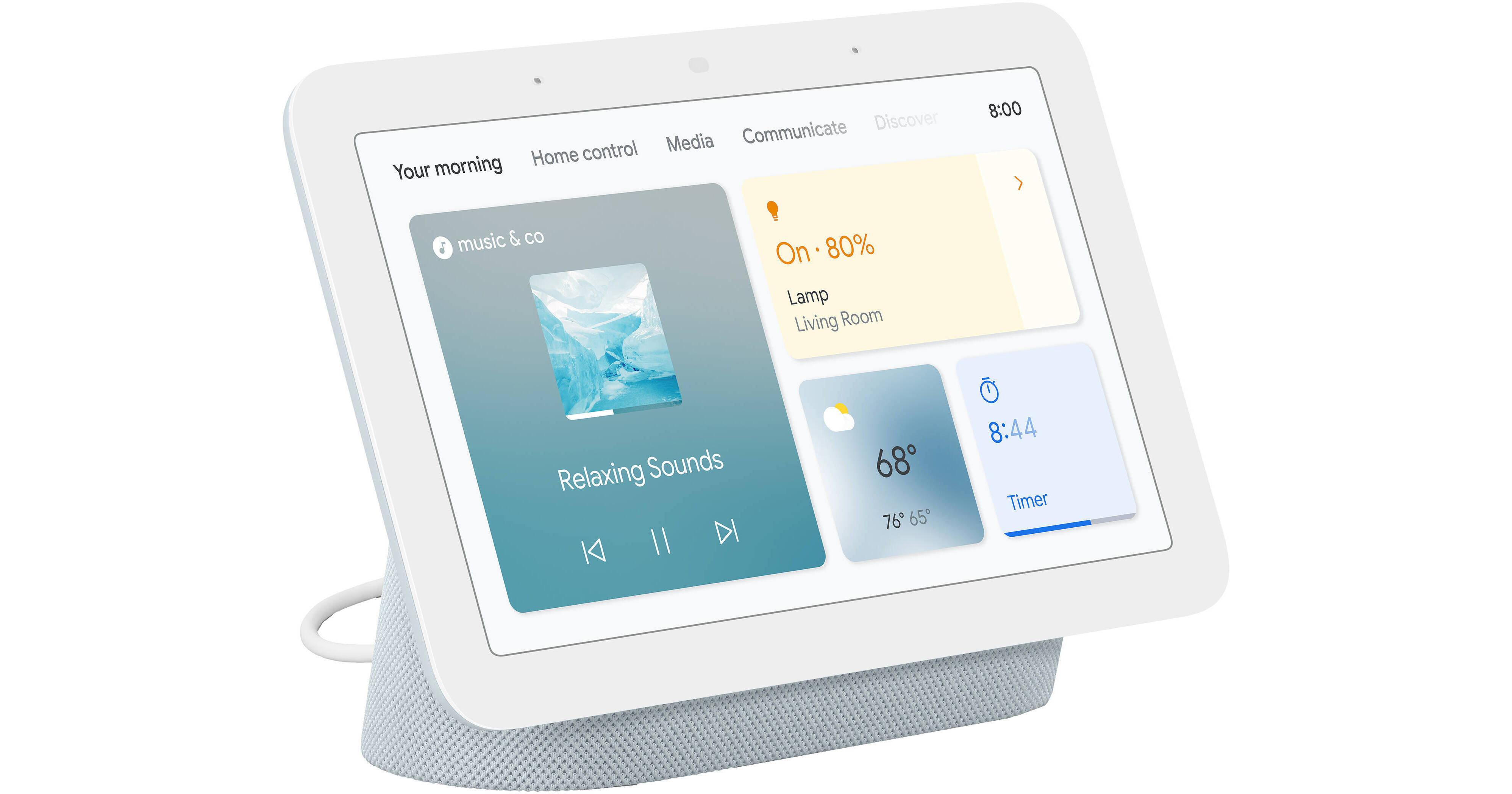 Google Nest Hub (2nd Generation, Mist) GA02308-US B&H Photo Video