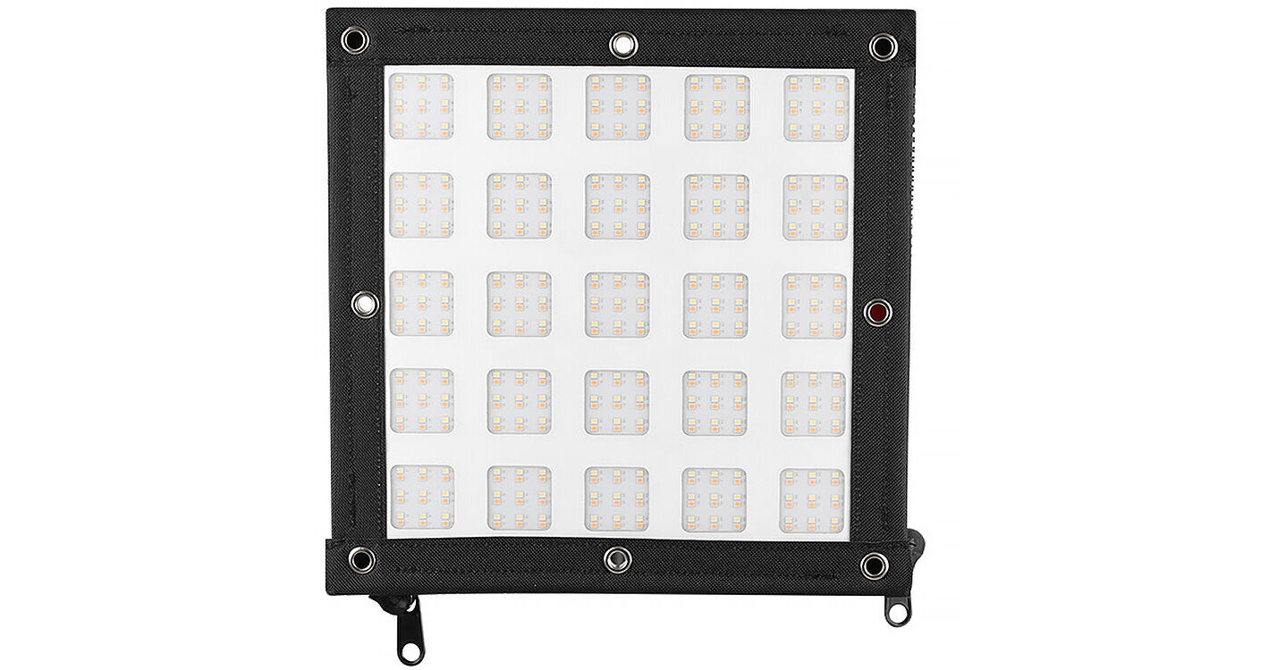 GVM ZipTile Z100B 1 x 1 Bi-Color LED Light Mat GVM-Z100B B&H