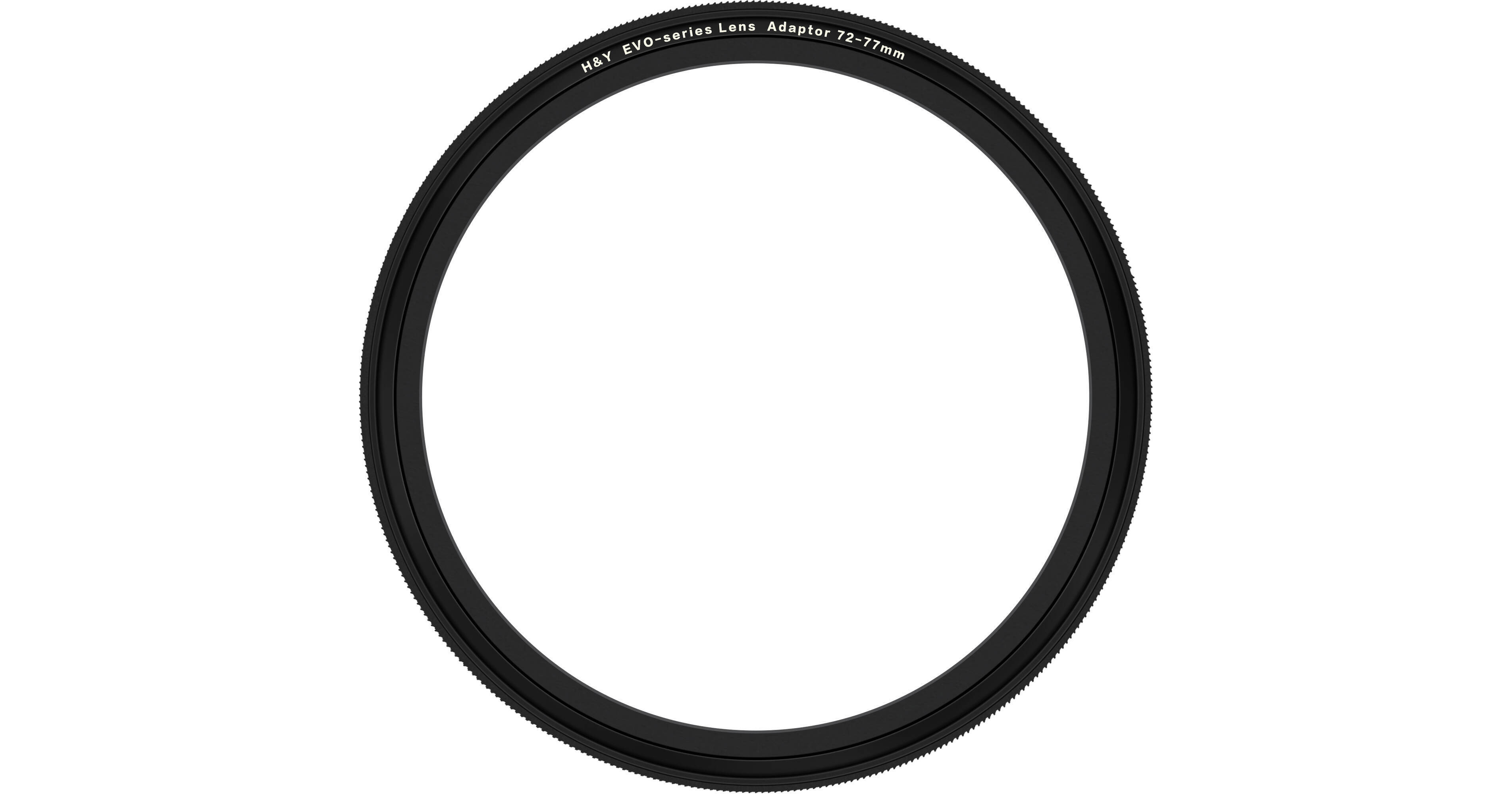 H&Y Filters Evo-Series 72-77mm Aluminum Step-Up Ring ELA72-77