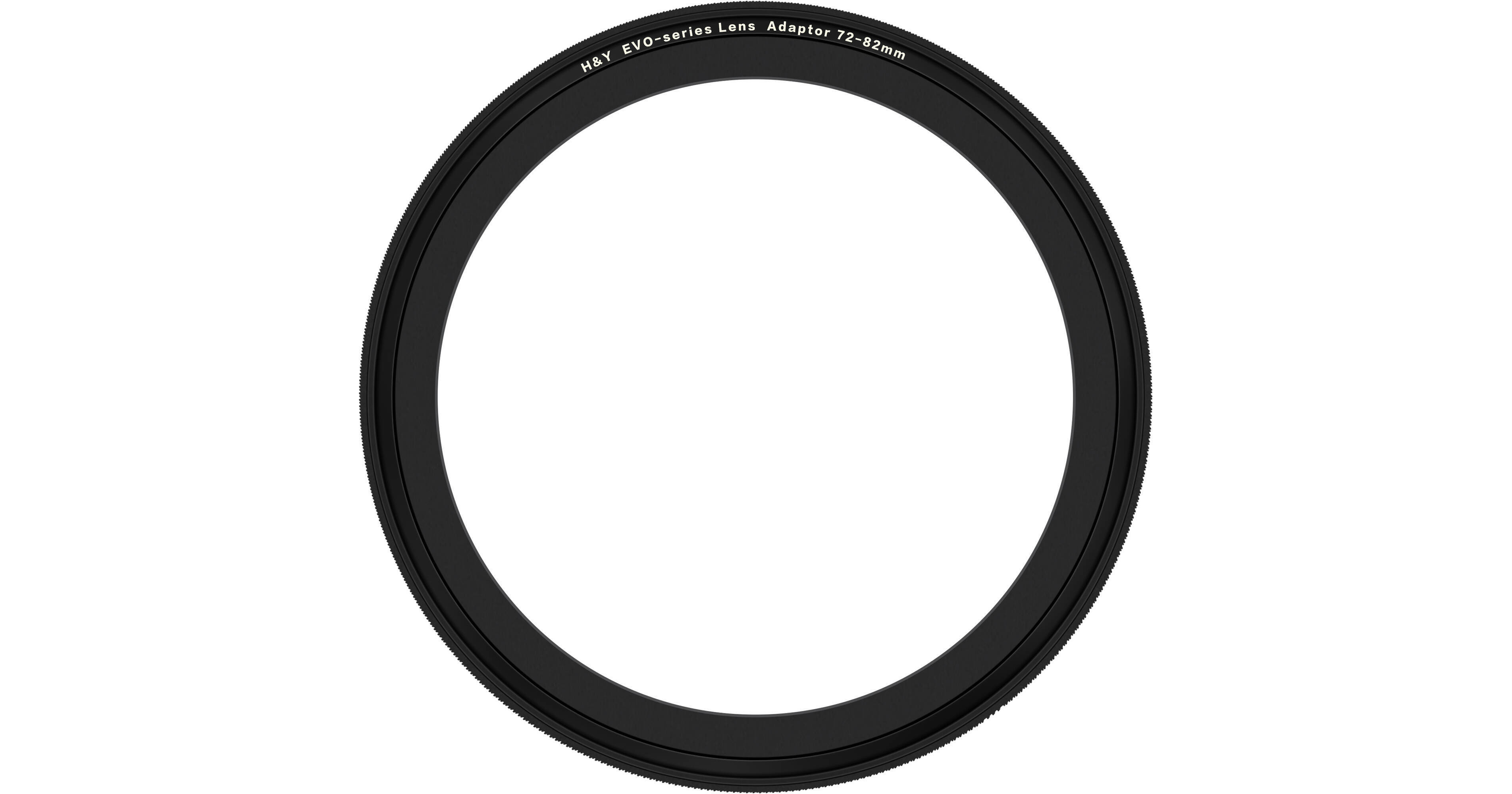 H&Y Filters Evo-Series 72-82mm Aluminum Step-Up Ring ELA72-82