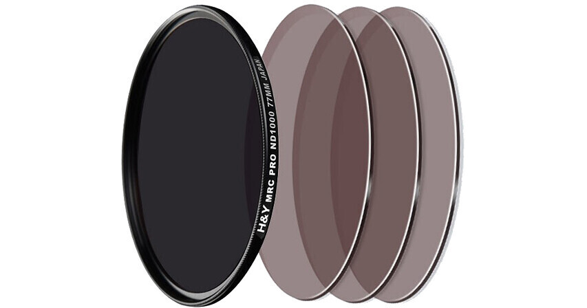 H&Y K-Series HD MRC ND1000 Filter (nur Halterung) – 95 Mm, 10 Stufen, Farbneutral, SCHOTT B270 Glas