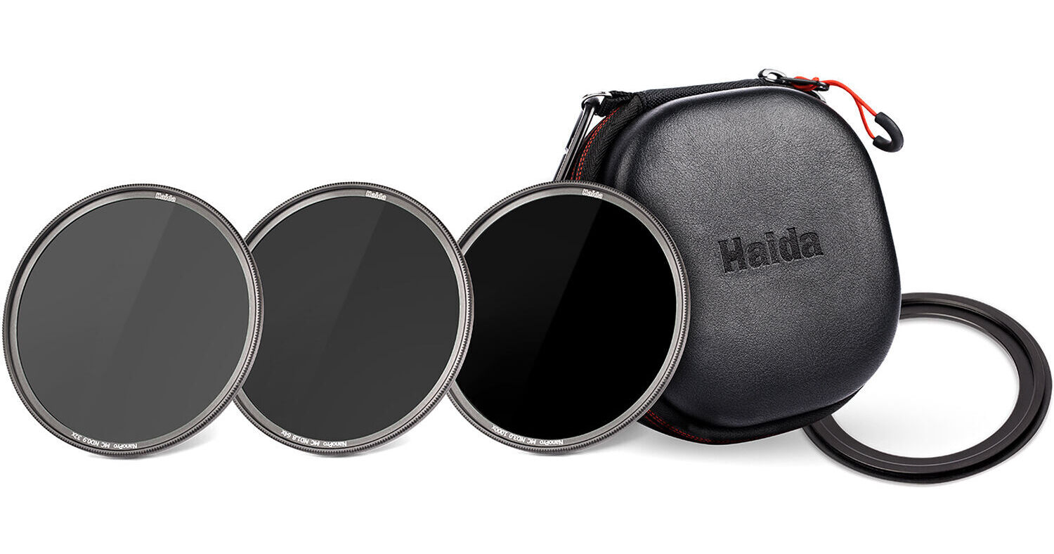 Haida 2.283 In Slim PROII Densidad Neutra MC ND Filtro Kit ND8 ND64 Nd1000 58
