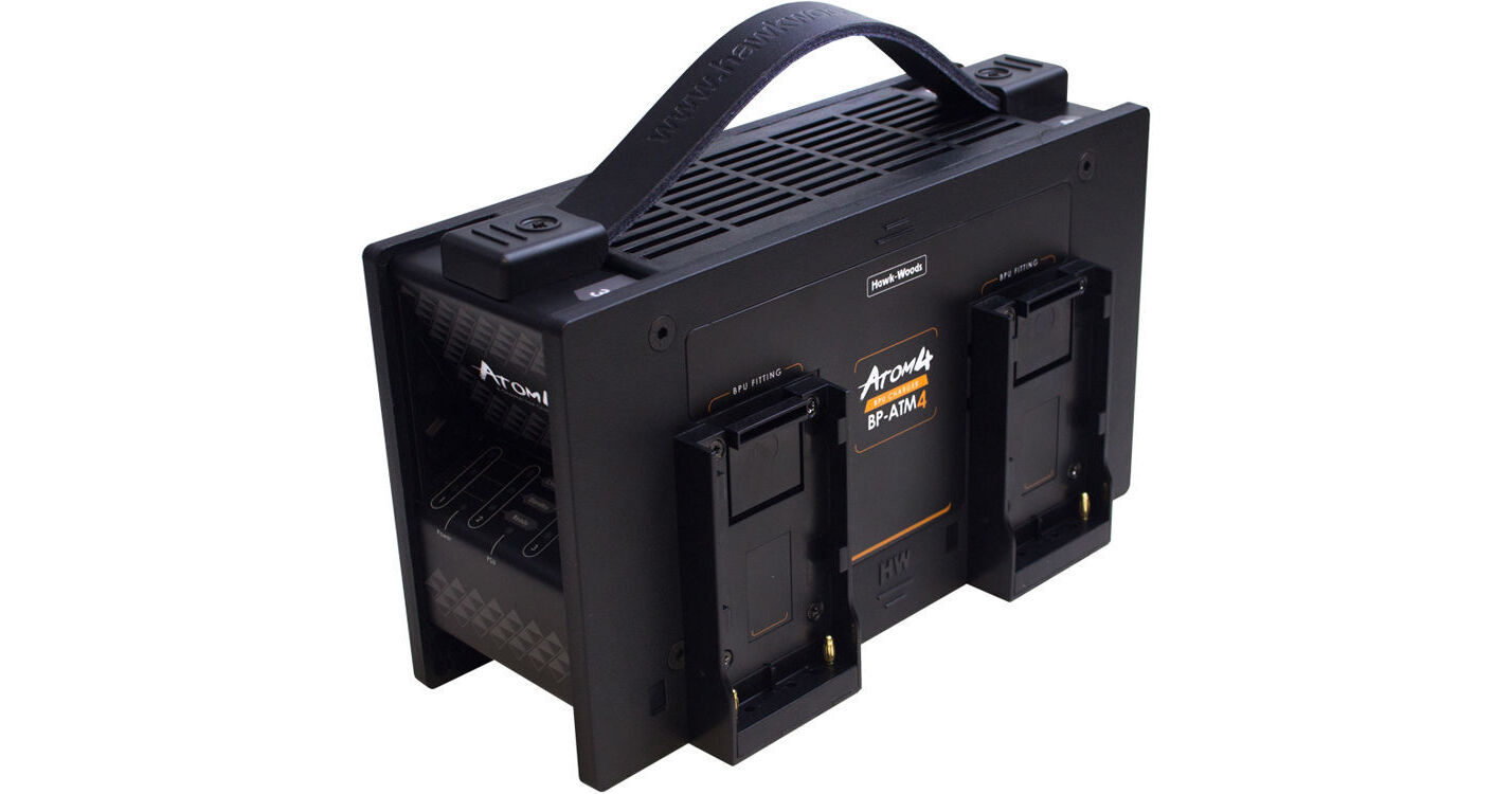 Hawk-Woods BP-ATM4 BPU ATOM 4-Channel Fast Charger BP-ATM4 B&H