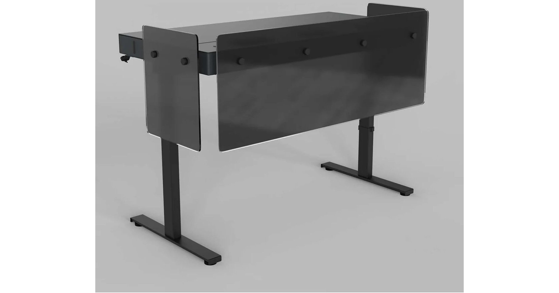 Heckler Premium Modesty Panel for Lectern 6U (Dark Frost)