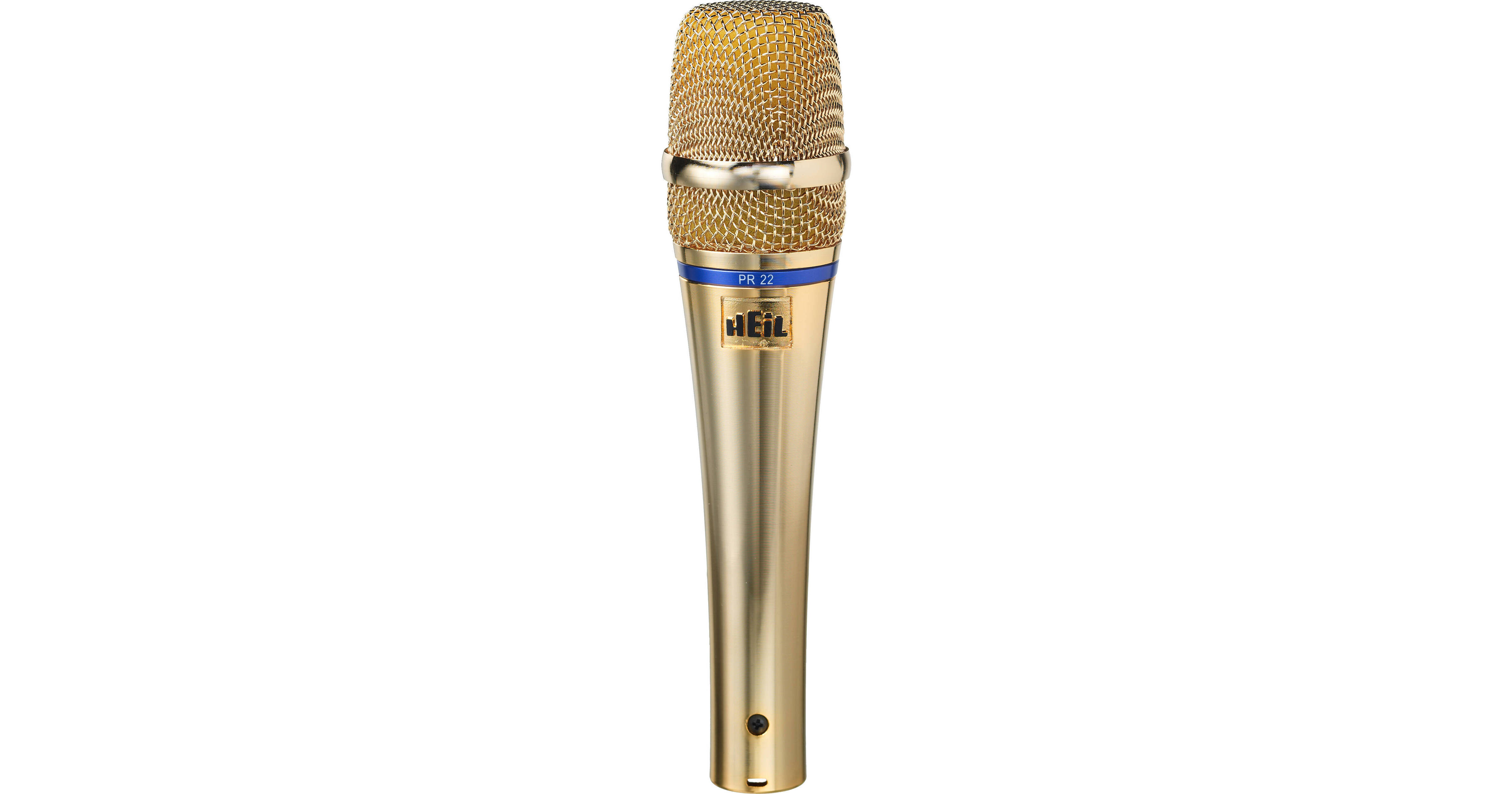 Heil Sound PR 22 Dynamic Cardioid Handheld Microphone PR22 GOLD