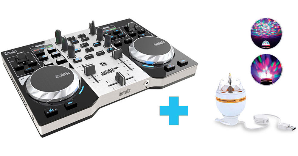 DJ機材 Hercules DJControl Instinct S Series Hercules DJControl Instinct S Series Party DJCONTROL-INST-PACK