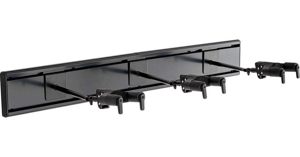HERCULES Stands 3-Guitar Wall Rack GSP403SB B&H Photo Video