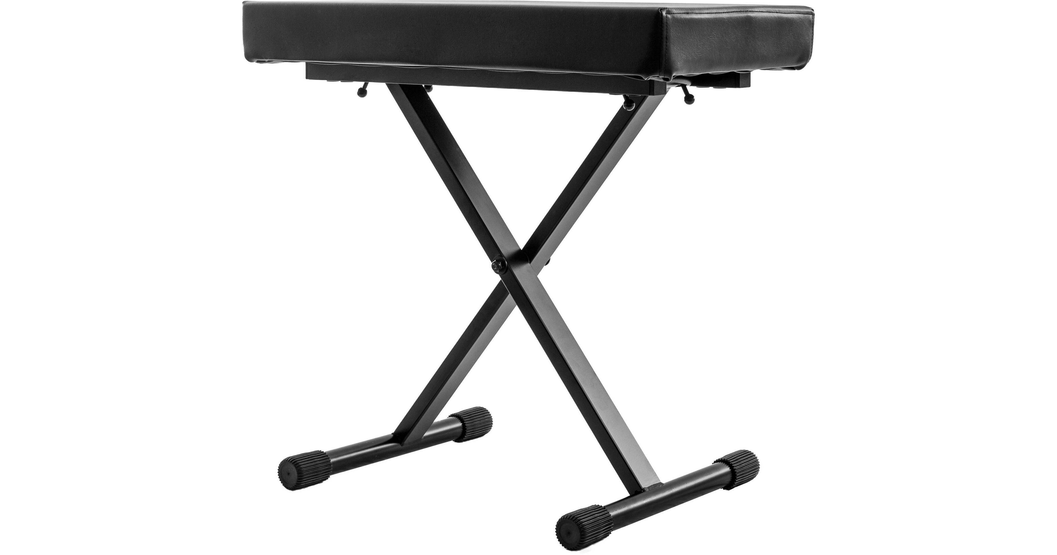 HERCULES Stands Deluxe X-Style Keyboard Bench NKB-5505 B&H Photo