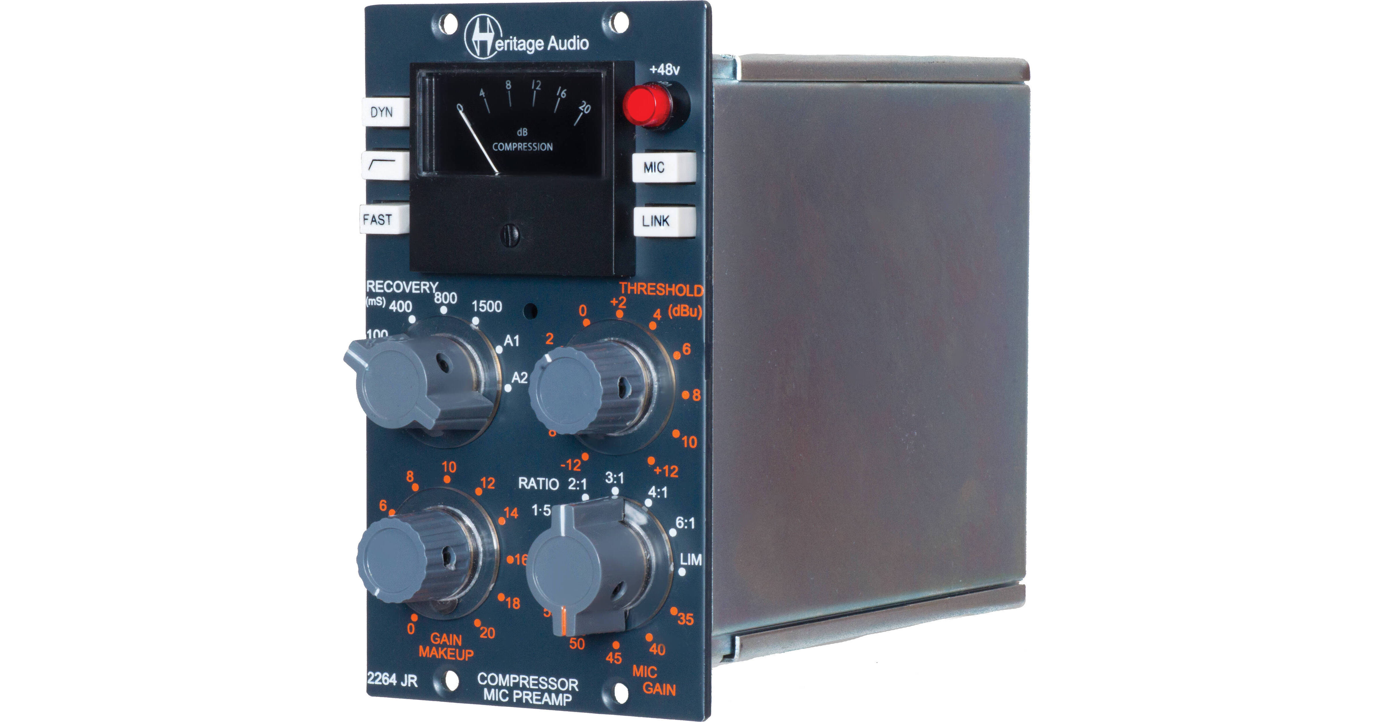 Heritage Audio 2264JR 500 Series Compressor and HA2264JR B&H