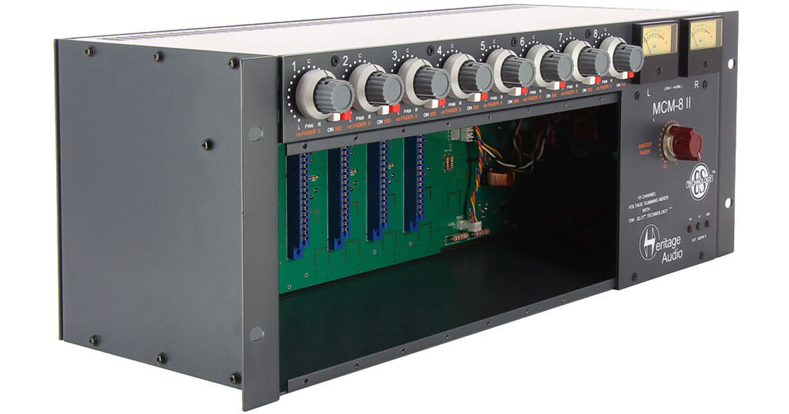 Heritage Audio MCM8 II 8-Slot 500 Series Enclosure HAMCM8MK2 B&H