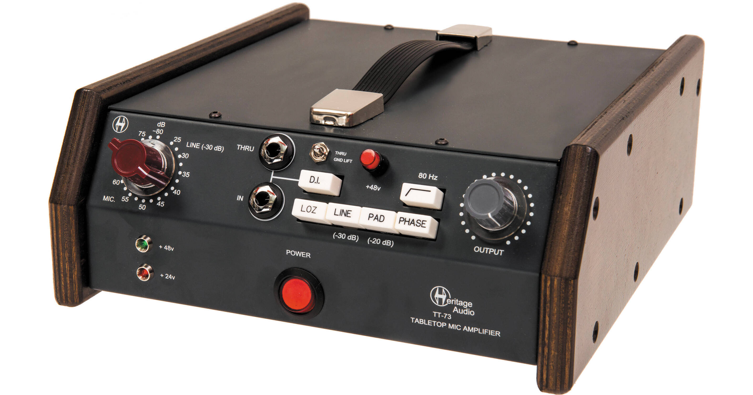 Heritage Audio TT-73 Tabletop Microphone Preamplifier TT73 B&H