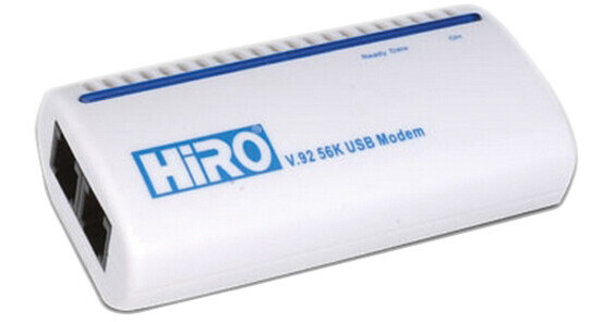 Hiro H50113 V92 56K External USB Modem H50113 B&H Photo Video