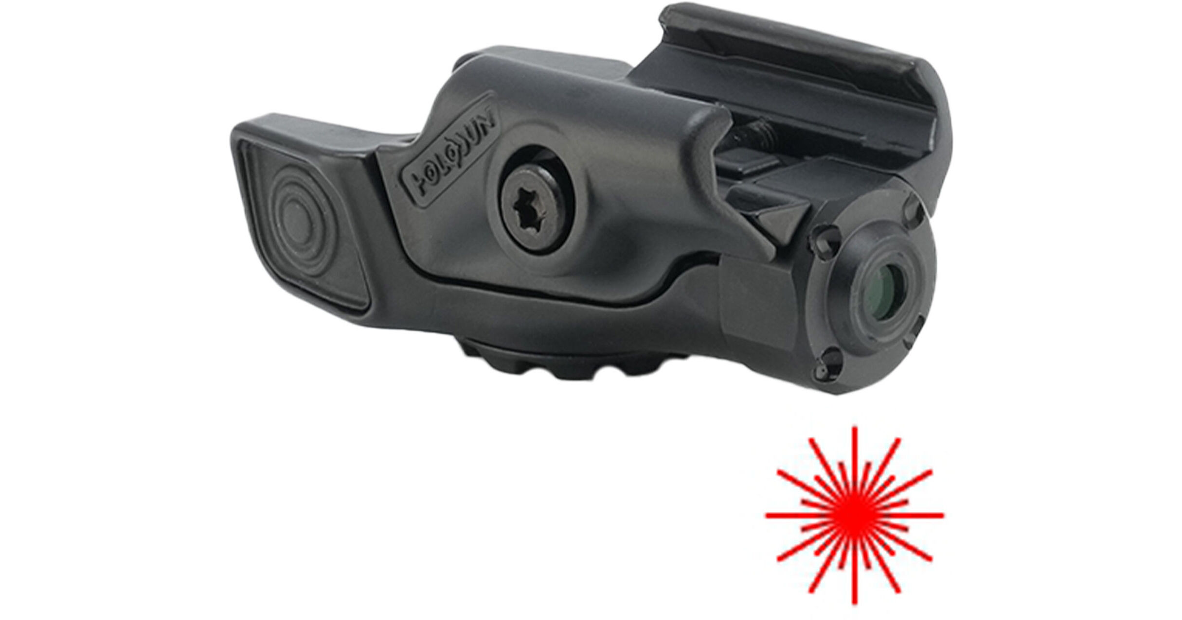 Laser HOLOSUN LS117R Compact – Rail Détachable Rapide, Rouge, Pour Fusil, Neuf