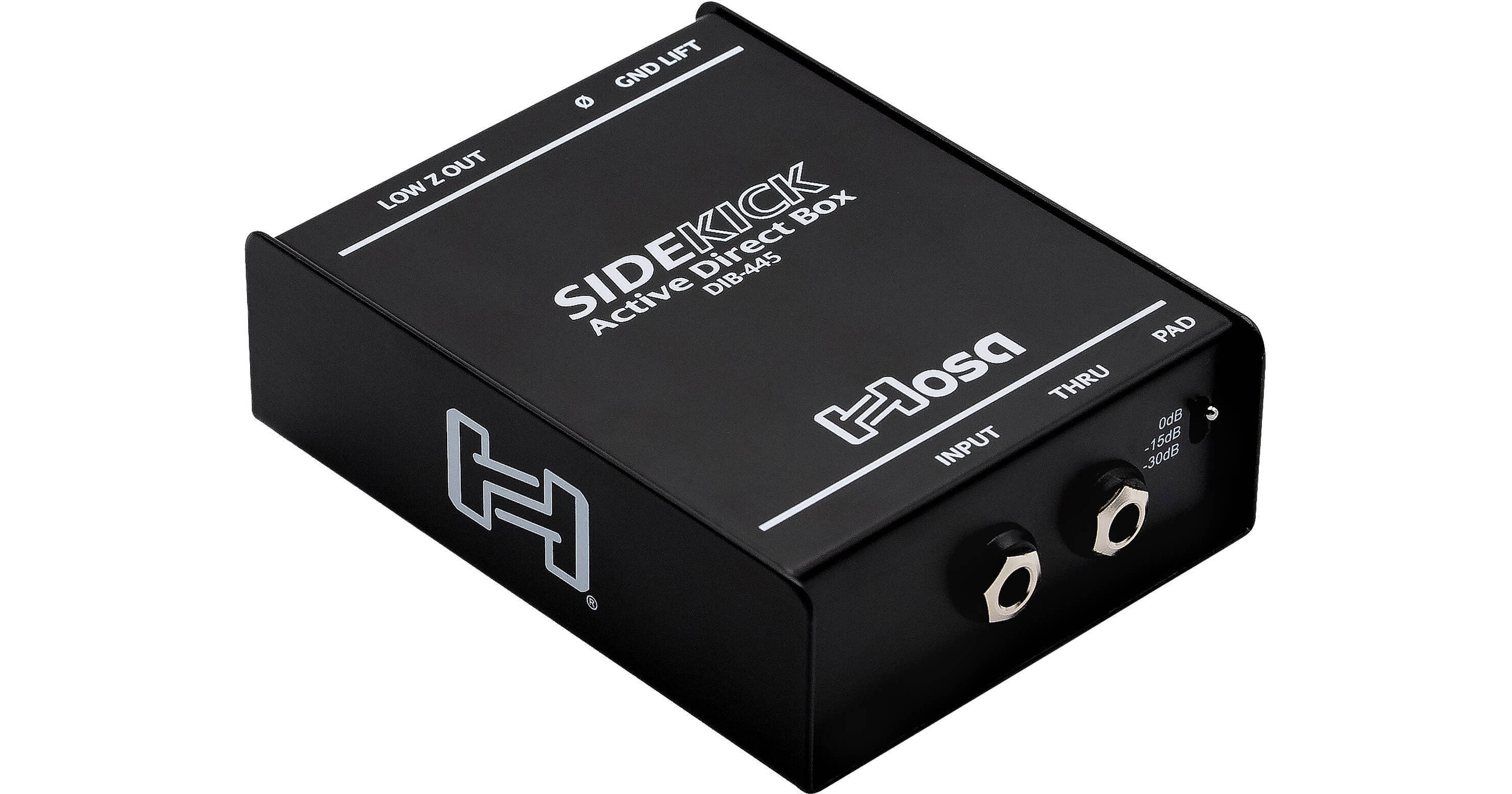 Hosa Technology DIB-445 SideKick Active Direct Box DIB-445 B&H