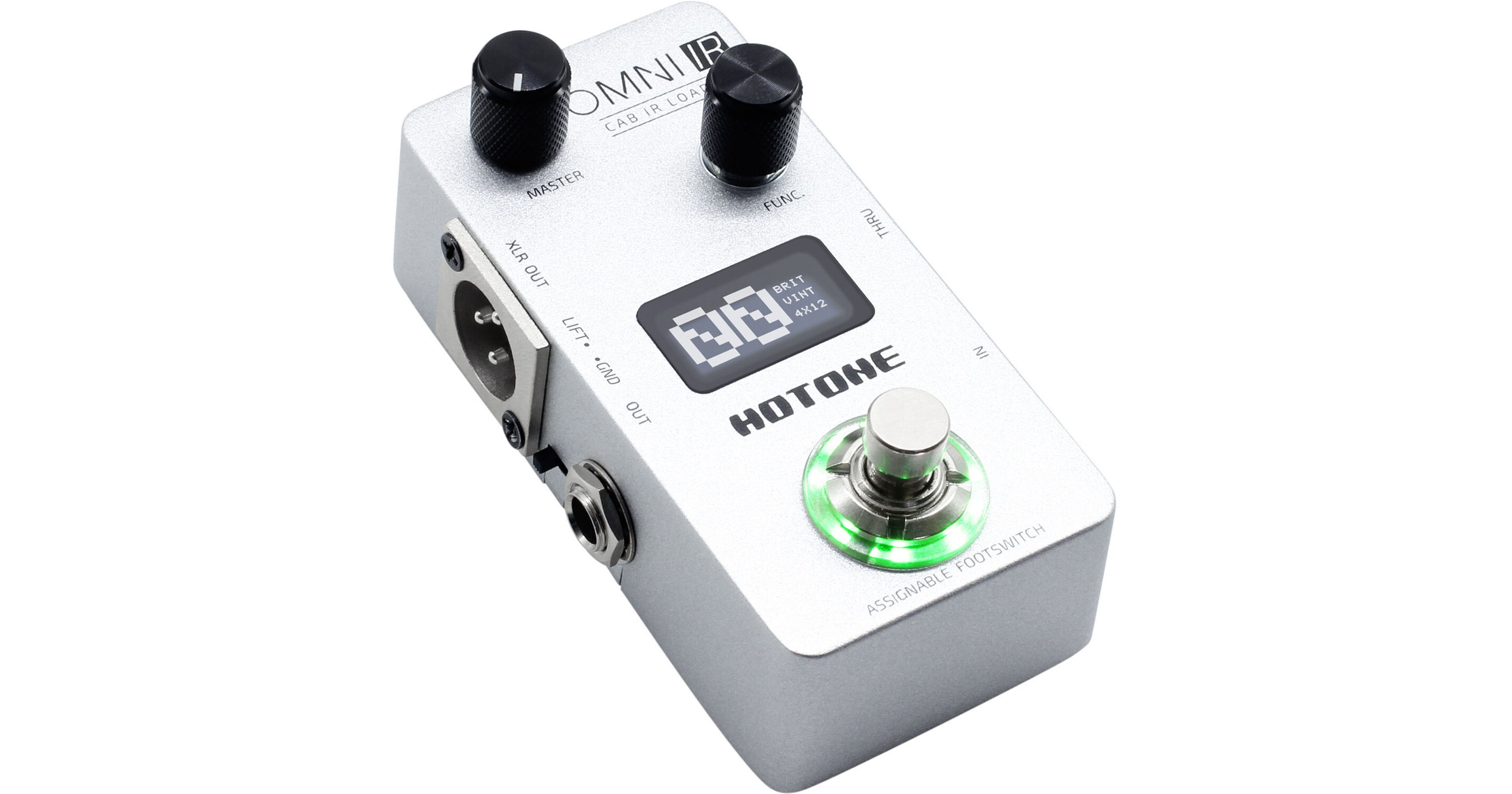 Hotone Omni IR Cabinet Simulator Pedal for Electric Guitars