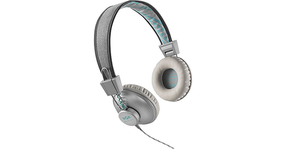 House of Marley Positive Vibration On-Ear Headphones EM-JH013-SM
