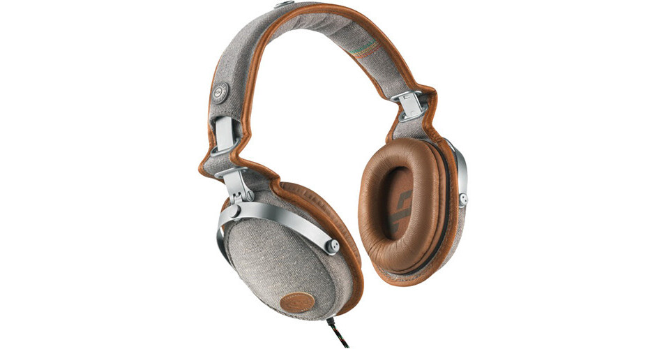 House of Marley Rise Up Over-Ear Headphones (Saddle) EM-JH063-SD