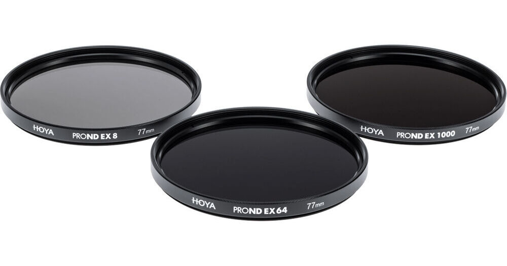 Hoya ProND EX 3-Filter Kit (55mm) XPD-55NDEXKIT B&H Photo Video