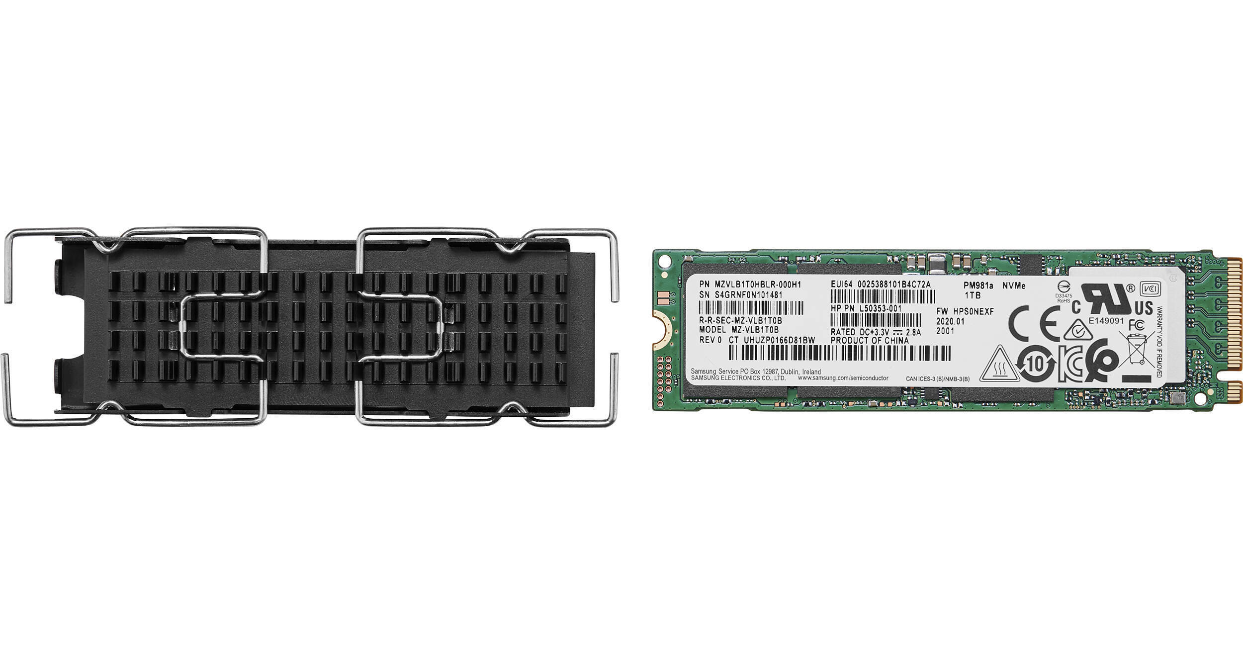HP 1TB ZTurbo TLC M.2 SSD Kit for Z2 Tower and SFF 141L5AT B&H
