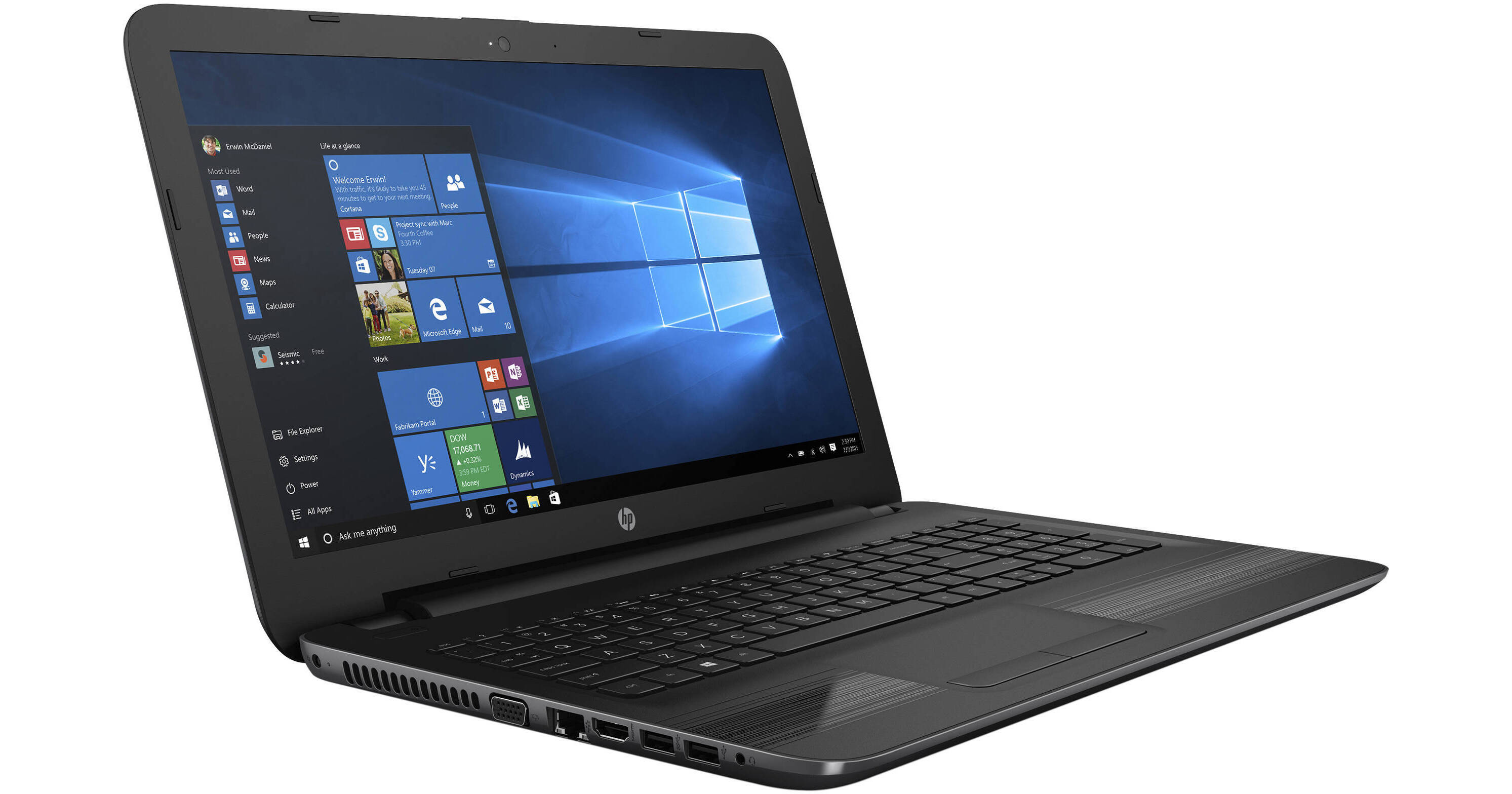 HP 250R G9 15.6 Intel Core 5 16 Go Gris, Noir 512 Go - B39Z9AT
