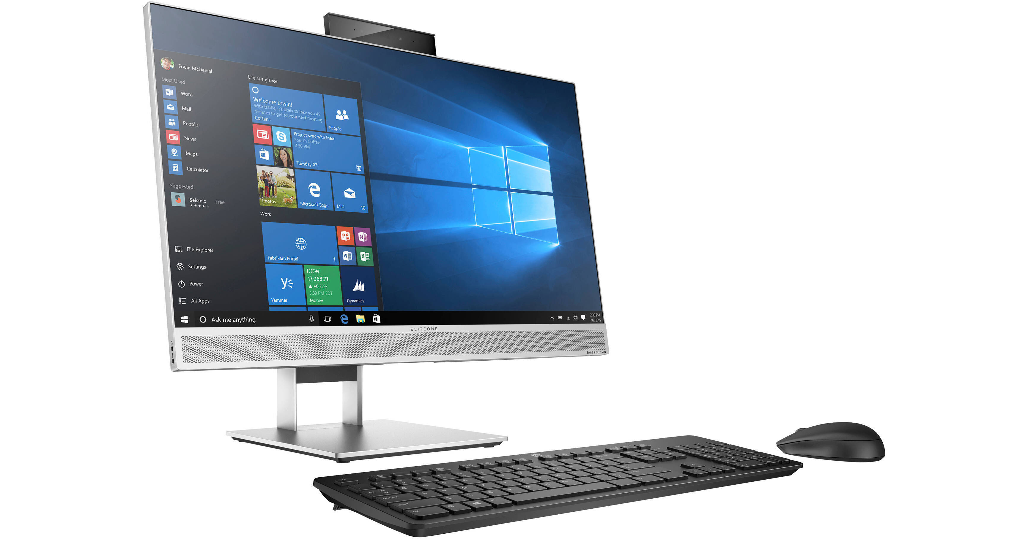 Windowsデスクトップ HP EliteOne 800 G4 AiO i5 16GB 256GBNVMe