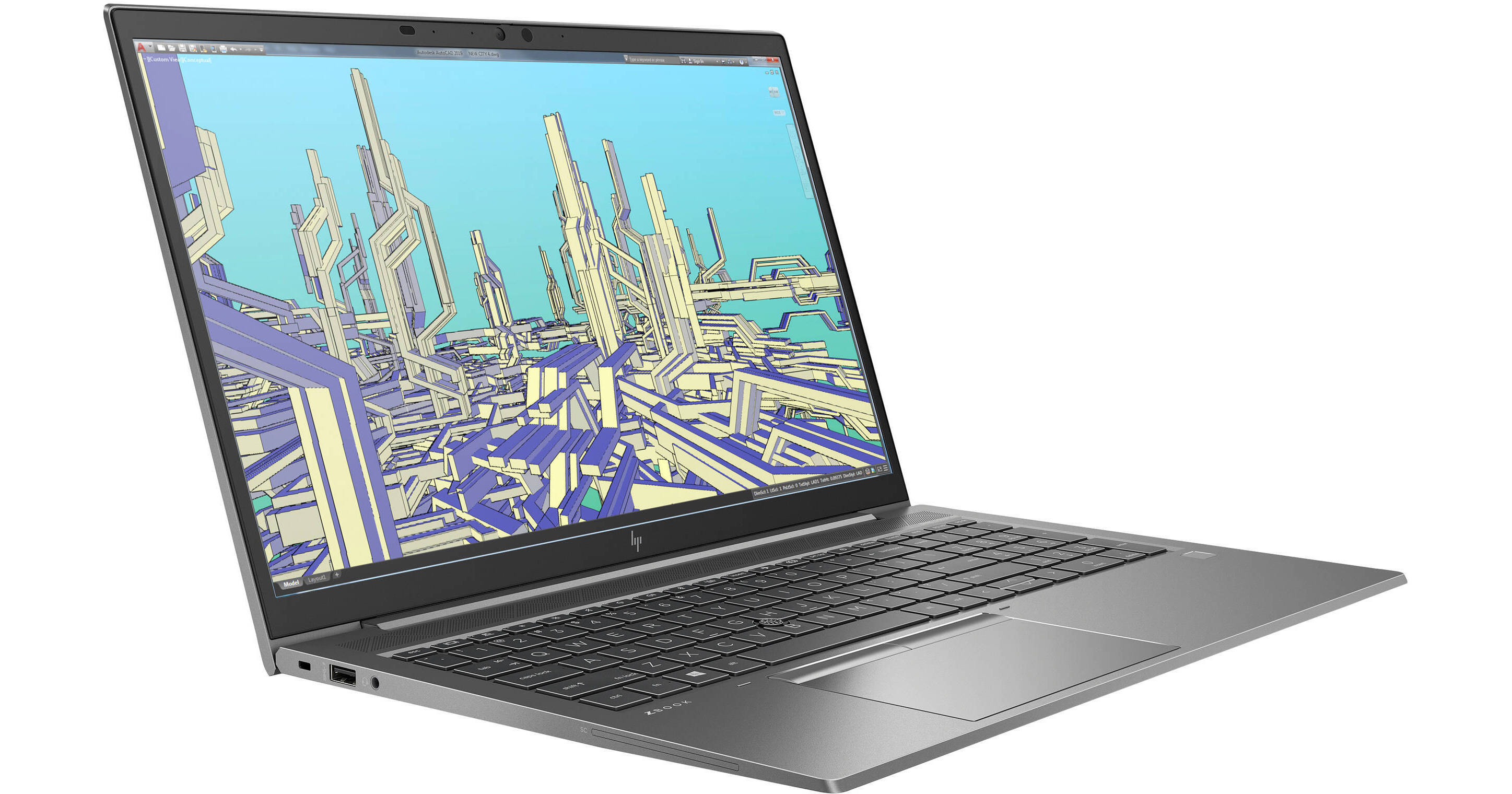 HP ZBook Firefly 15 G8 MOBILE WORKSTATION Core™ I7-1185G7 1TB SSD 32GB 15.6" (1920x1080) WIN11 Pro SILVER Backlit Keyboard