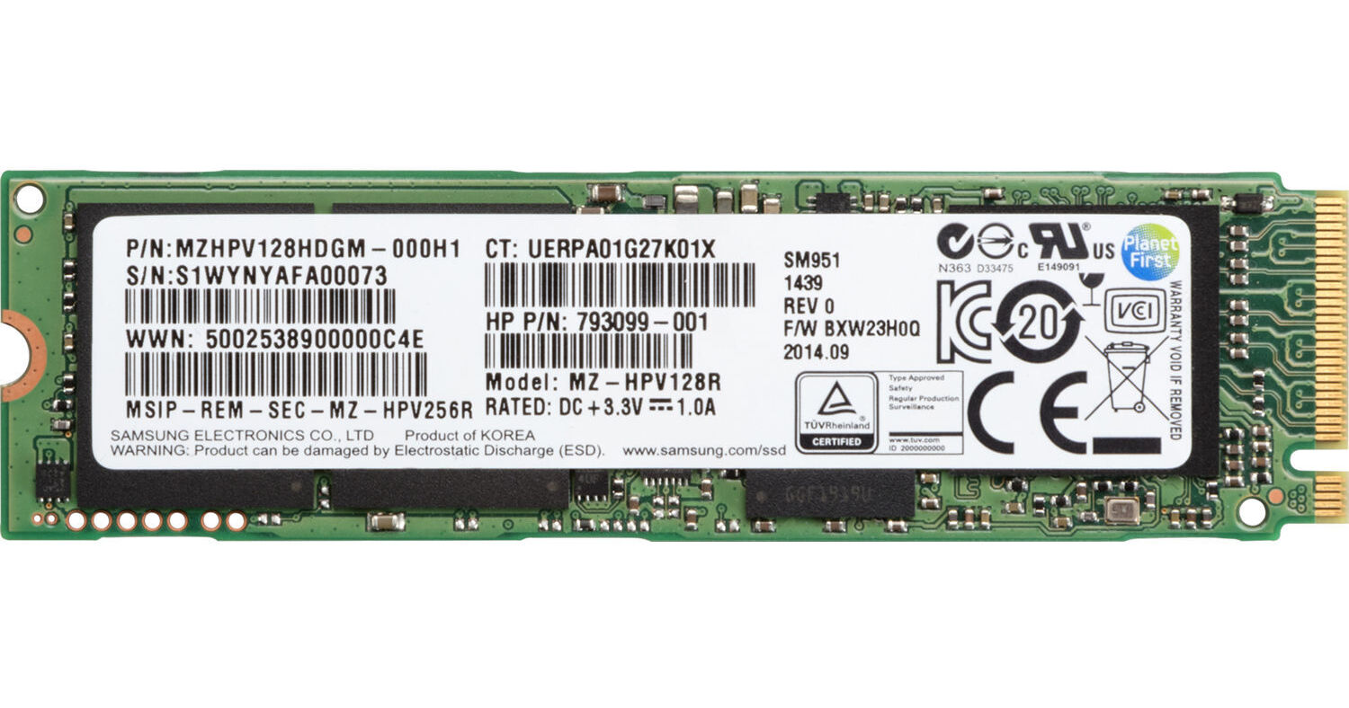 HP 512GB Z Turbo Drive PCIe SSD 6EU83AA B&H Photo Video