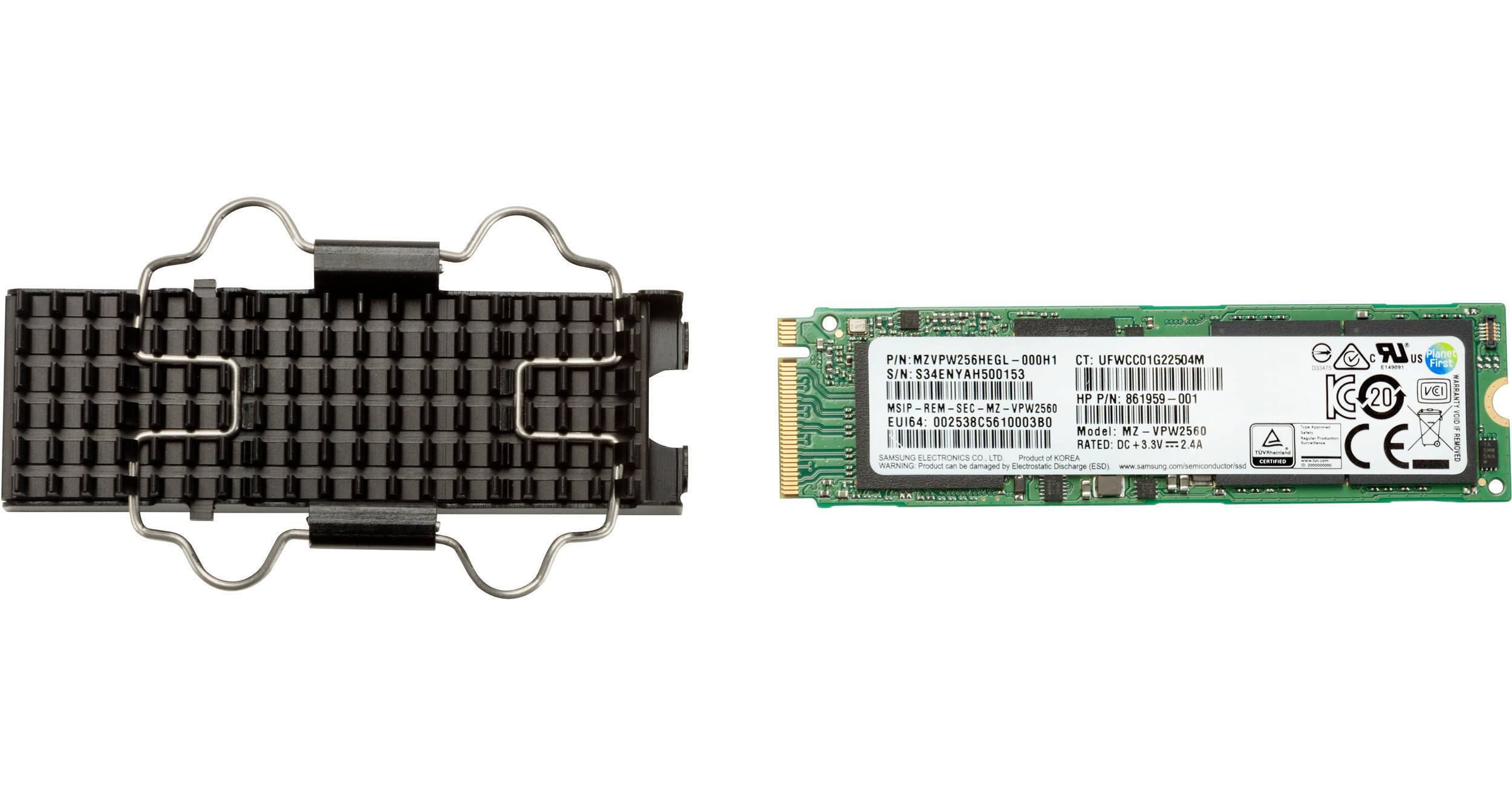 HP 1TB Z Turbo Drive Internal TLC SSD (Z2 G4) 6EU84AT B&H Photo