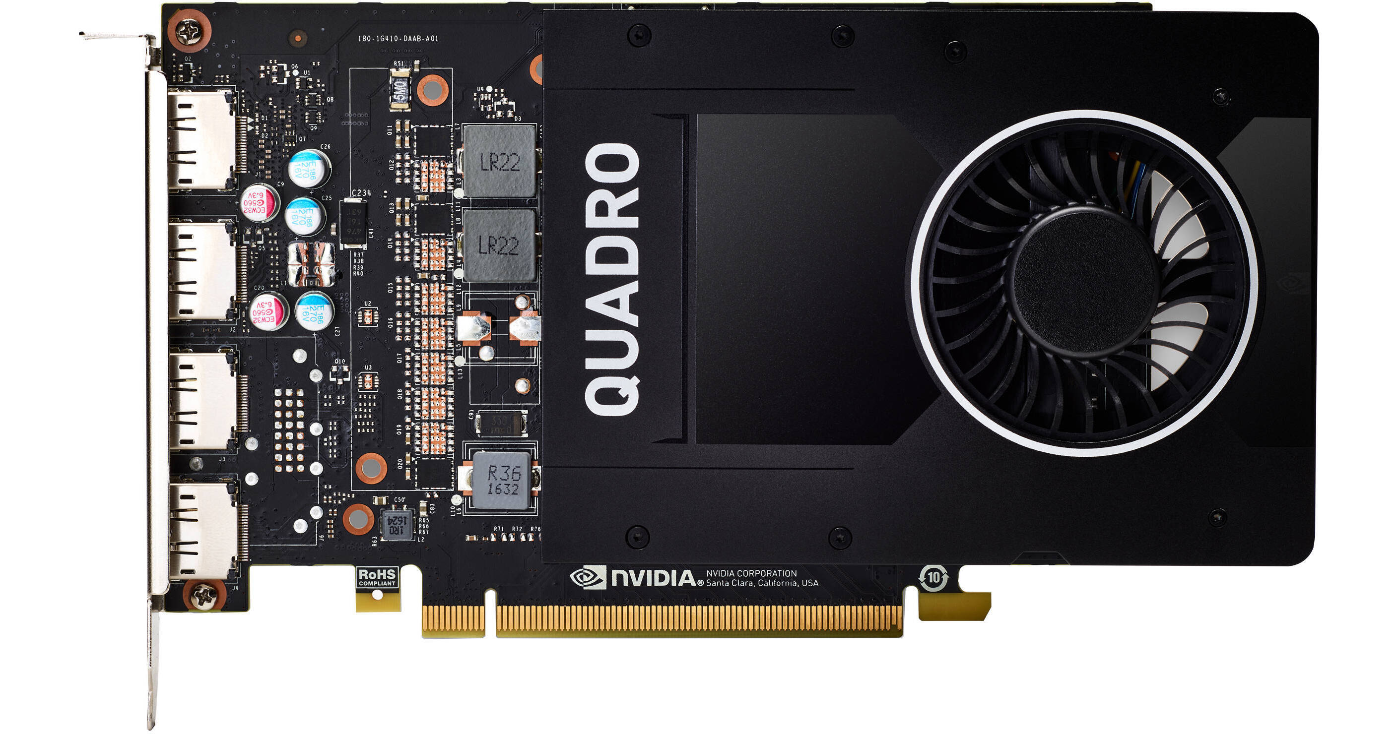 HP Quadro P2200 Graphics Card 6YT67AT B&H Photo Video