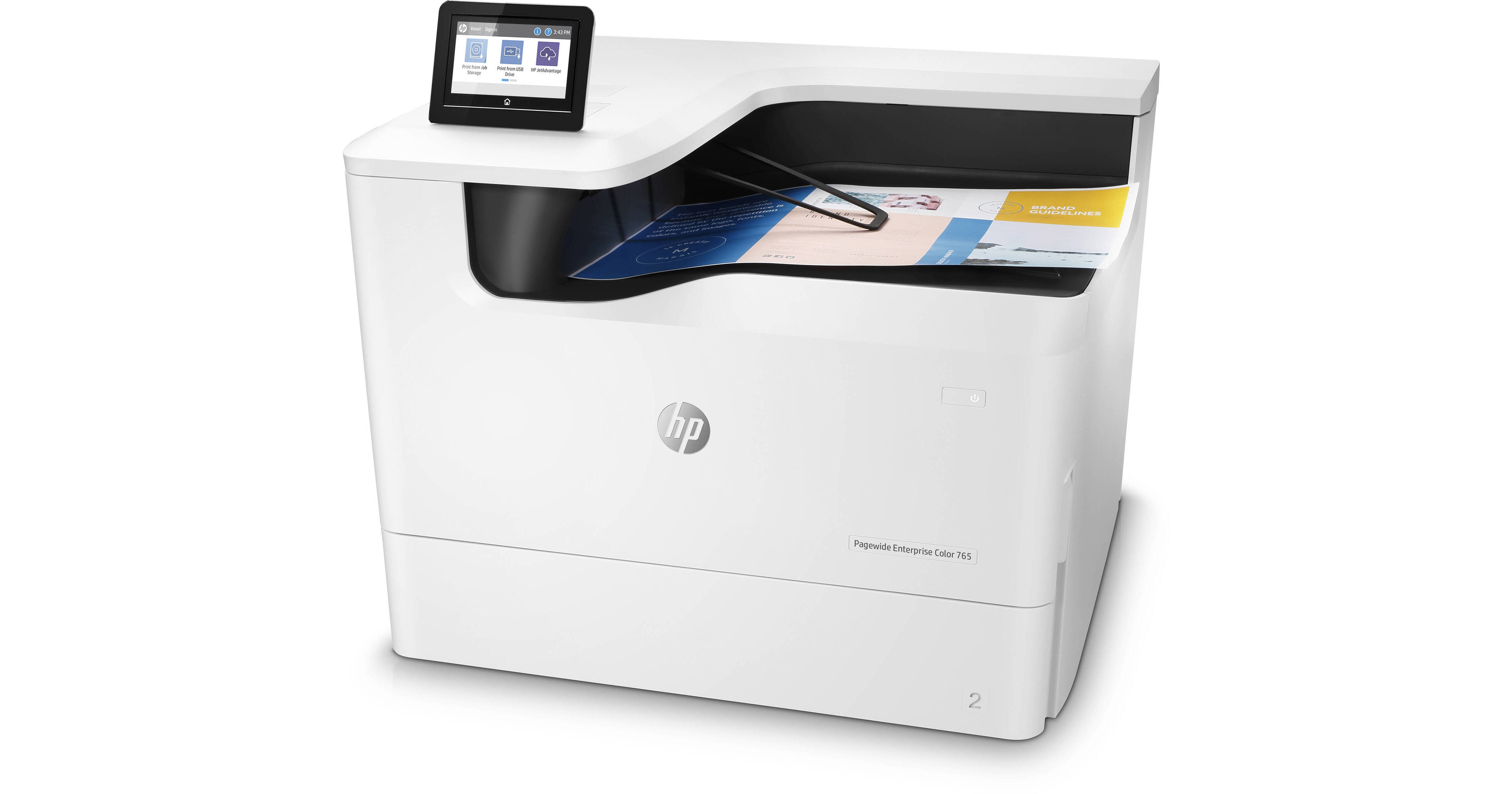 HP PageWide Enterprise Color 765dn Inkjet Printer J7Z04A B&H