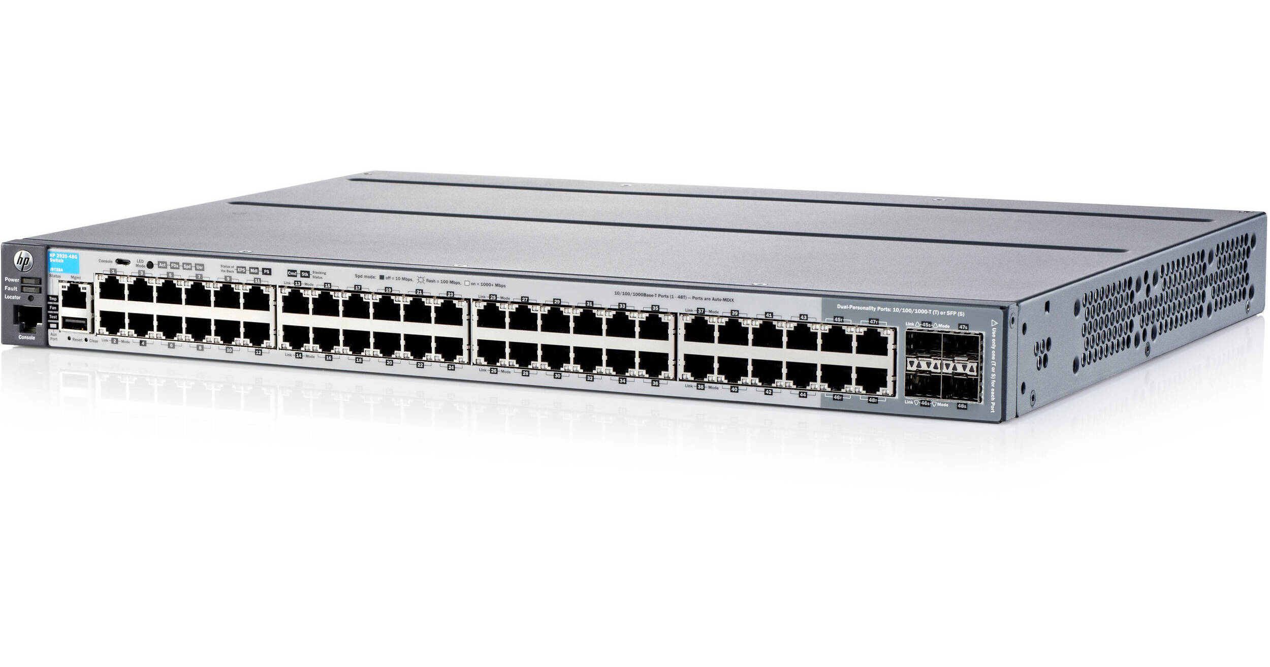 HP 2920-48G 48-Port Ethernet Switch with Four J9728A#ABA B&H