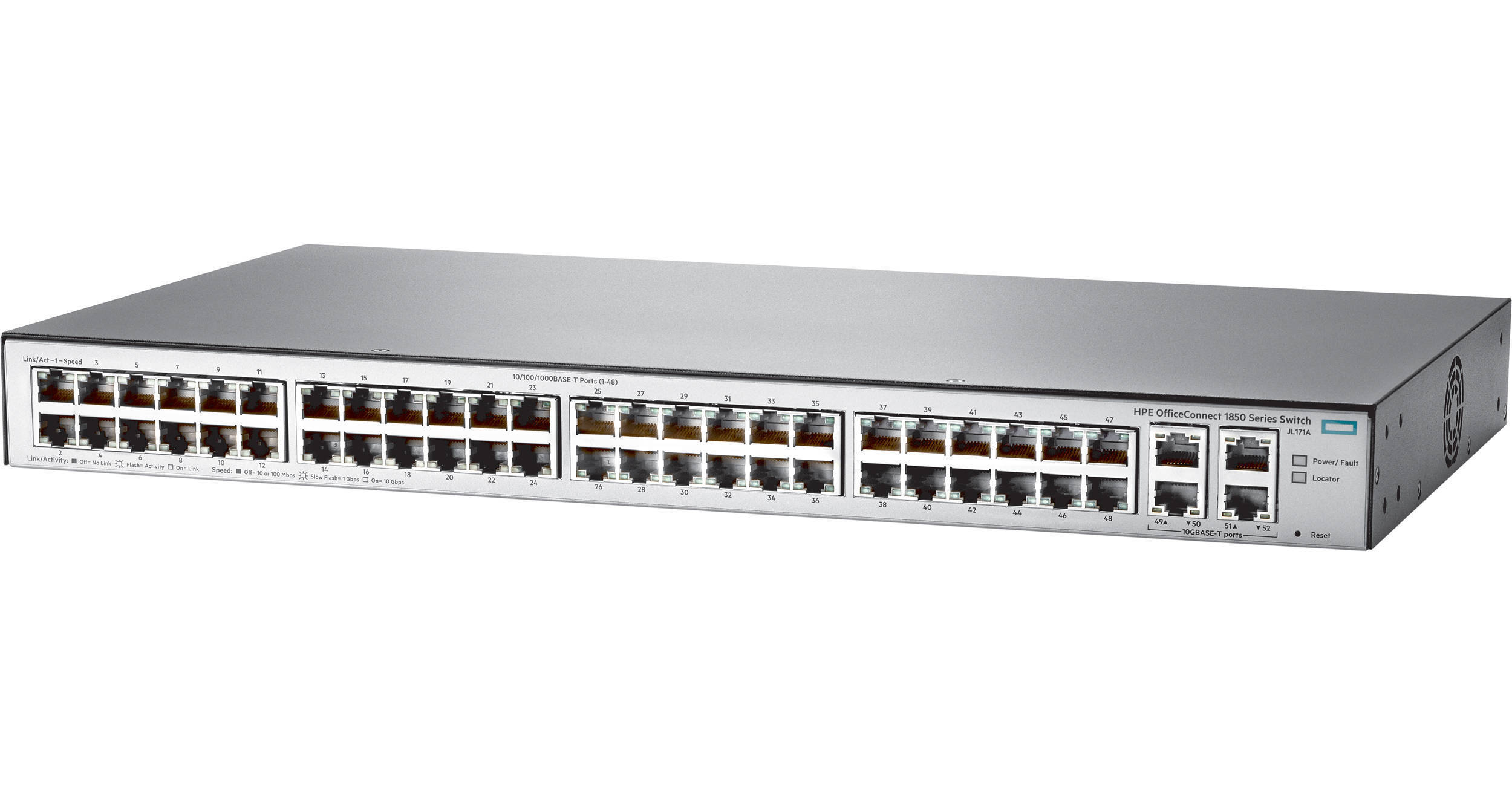 HP JL171A HPE OfficeConnect 1850 48G 4XGT Switch JL171A#ABA B&H
