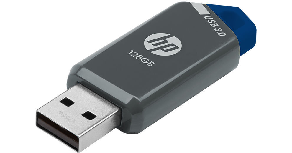 HP 128GB HP x900w USB 3.0 Type-A Flash Drive P-FD128HP900-GE B&H